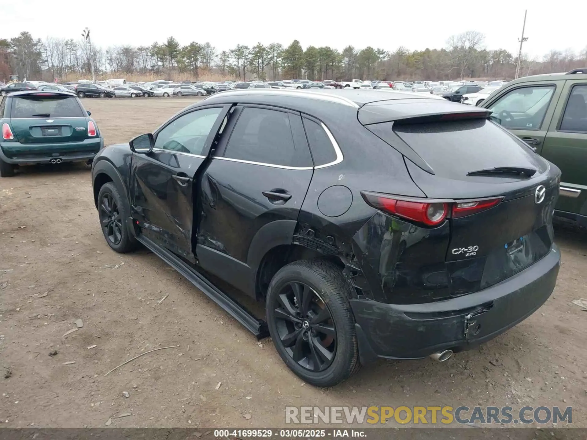 3 Photograph of a damaged car 3MVDMBBM3SM787607 MAZDA CX-30 2025
