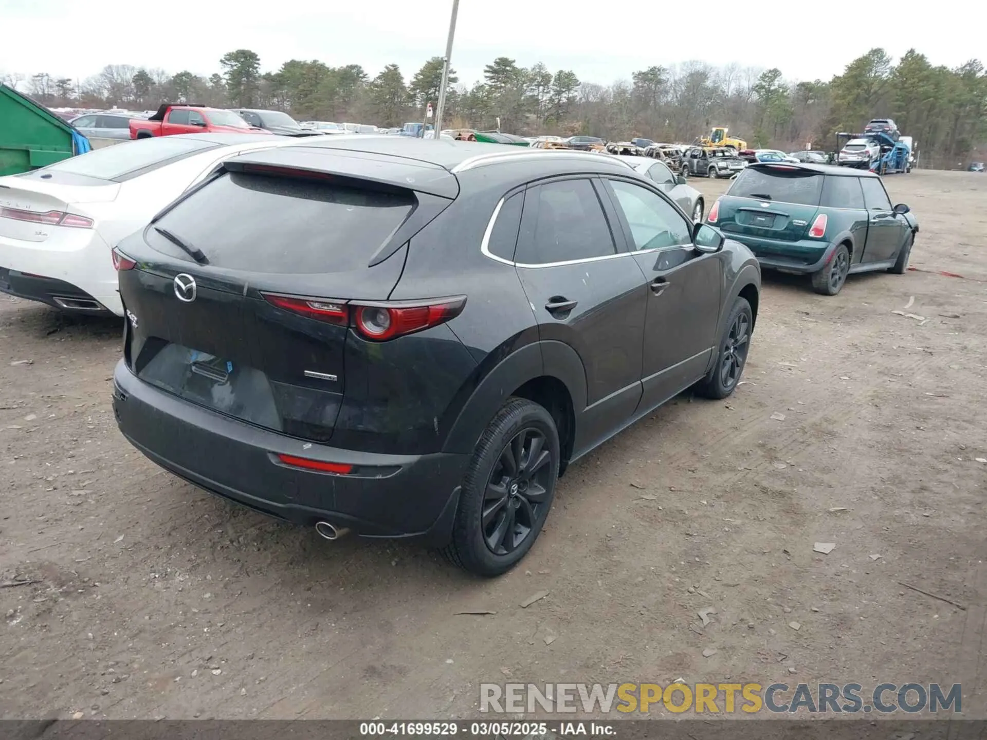4 Photograph of a damaged car 3MVDMBBM3SM787607 MAZDA CX-30 2025