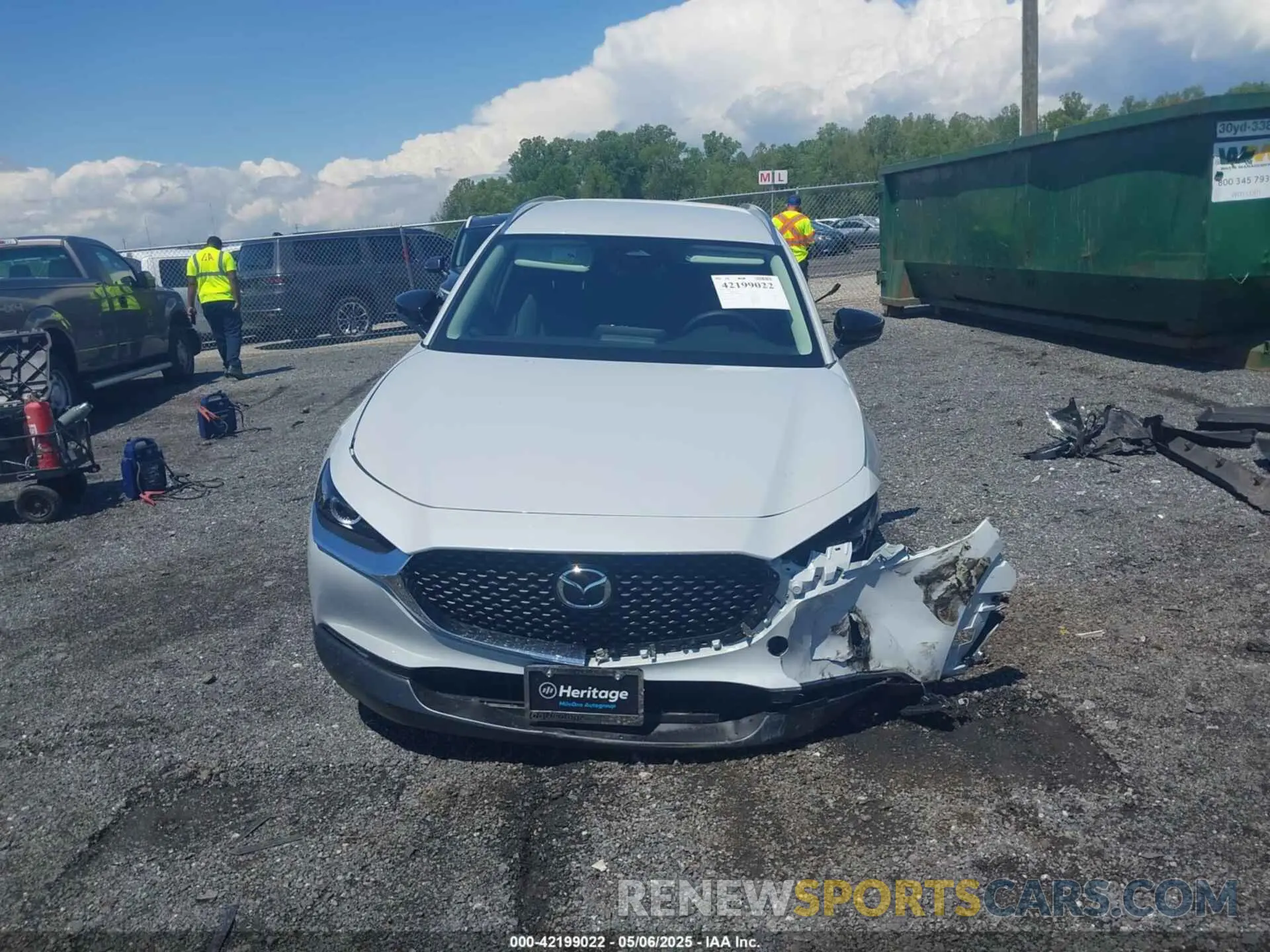 12 Photograph of a damaged car 3MVDMBBM4SM780892 MAZDA CX-30 2025