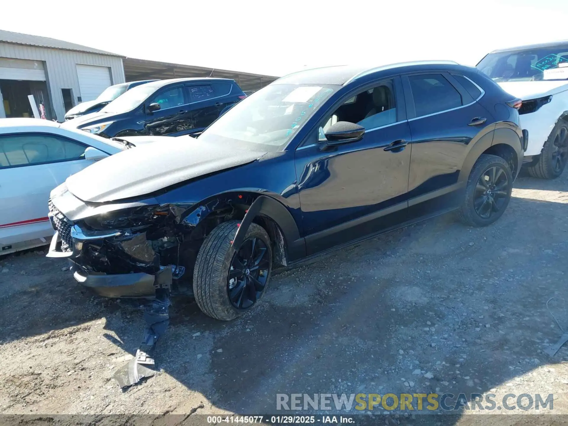2 Photograph of a damaged car 3MVDMBBM5SM760652 MAZDA CX-30 2025