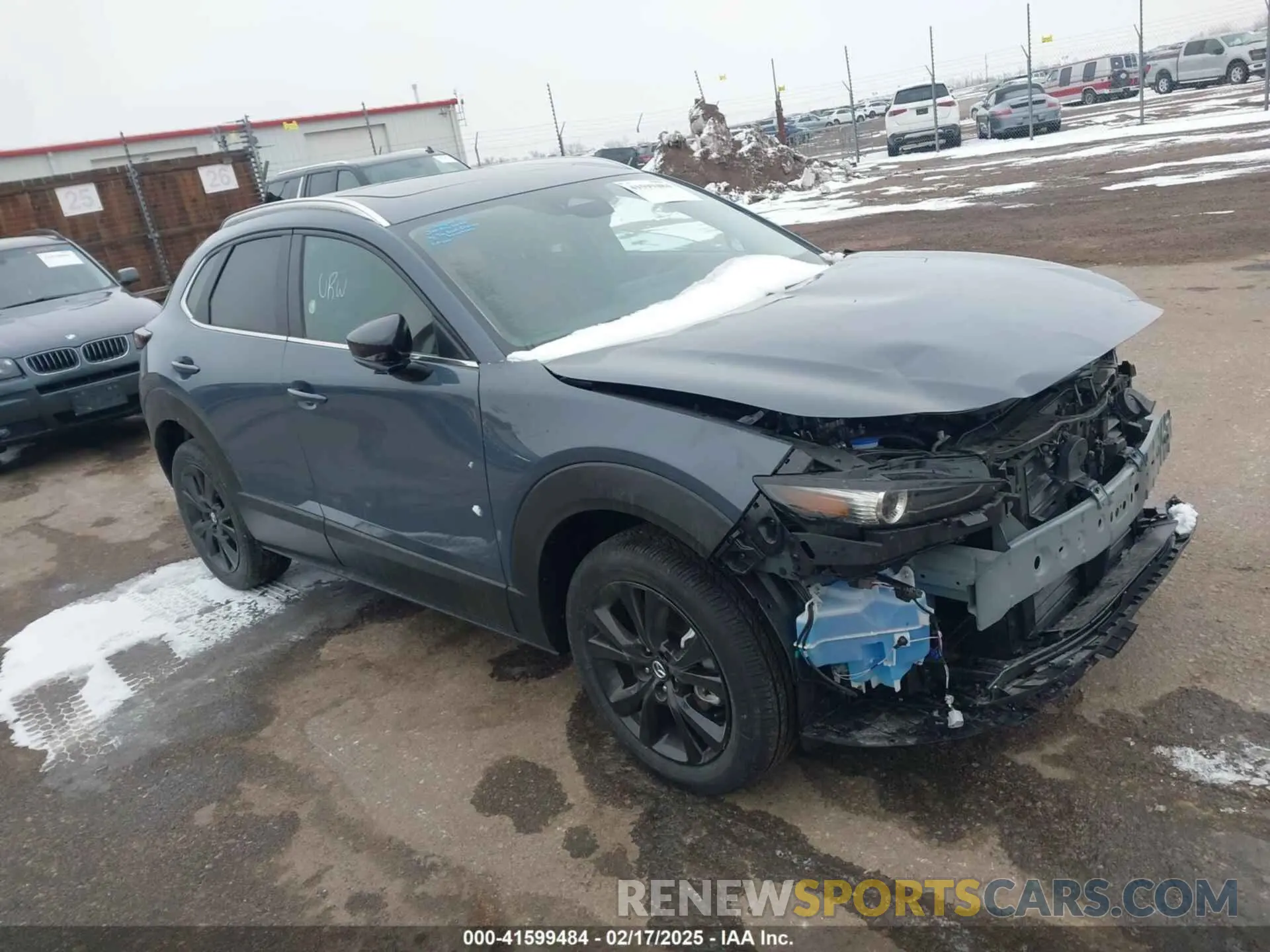 1 Photograph of a damaged car 3MVDMBCM1SM771243 MAZDA CX-30 2025