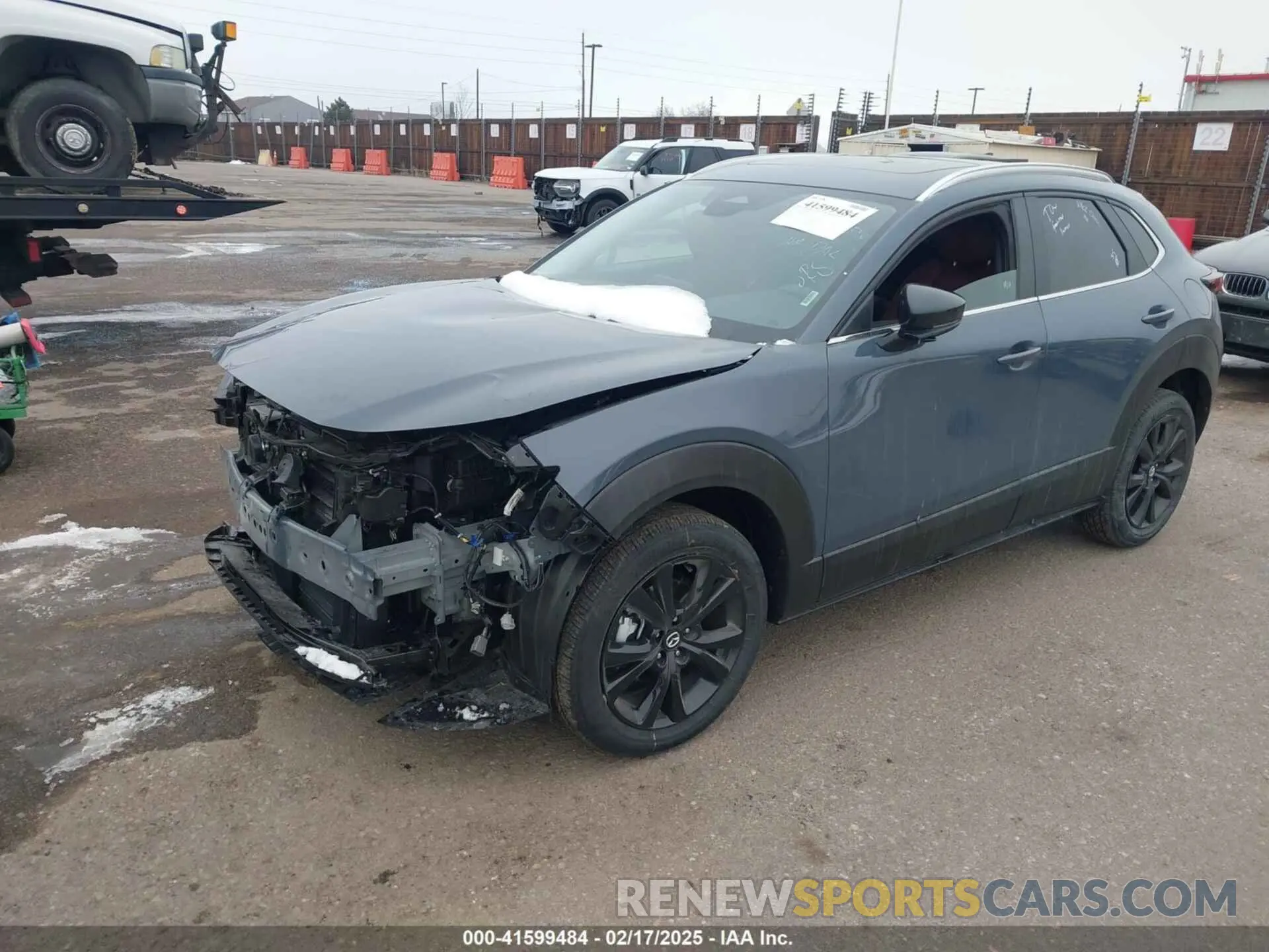2 Photograph of a damaged car 3MVDMBCM1SM771243 MAZDA CX-30 2025