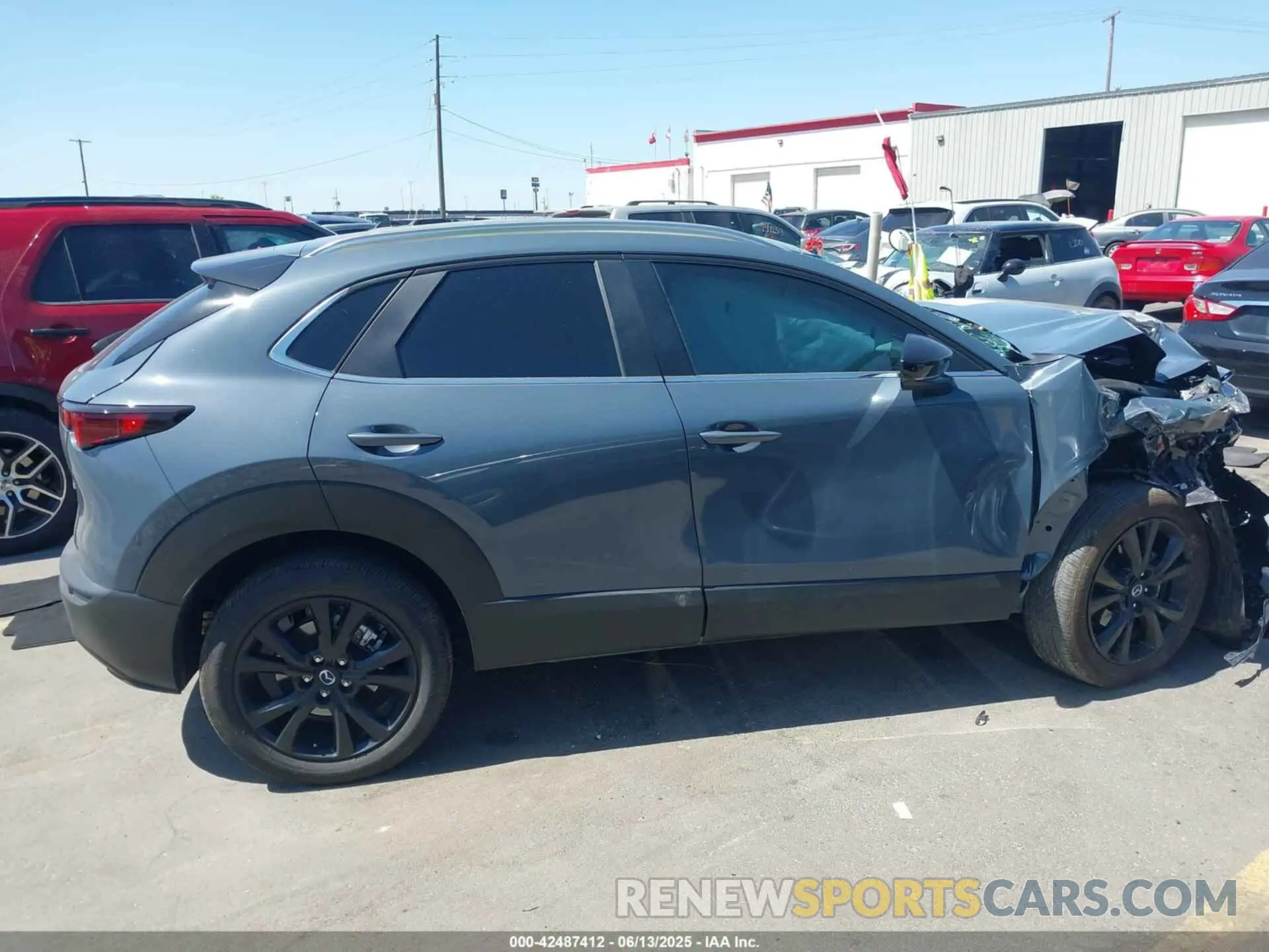 13 Photograph of a damaged car 3MVDMBCM1SM806945 MAZDA CX-30 2025