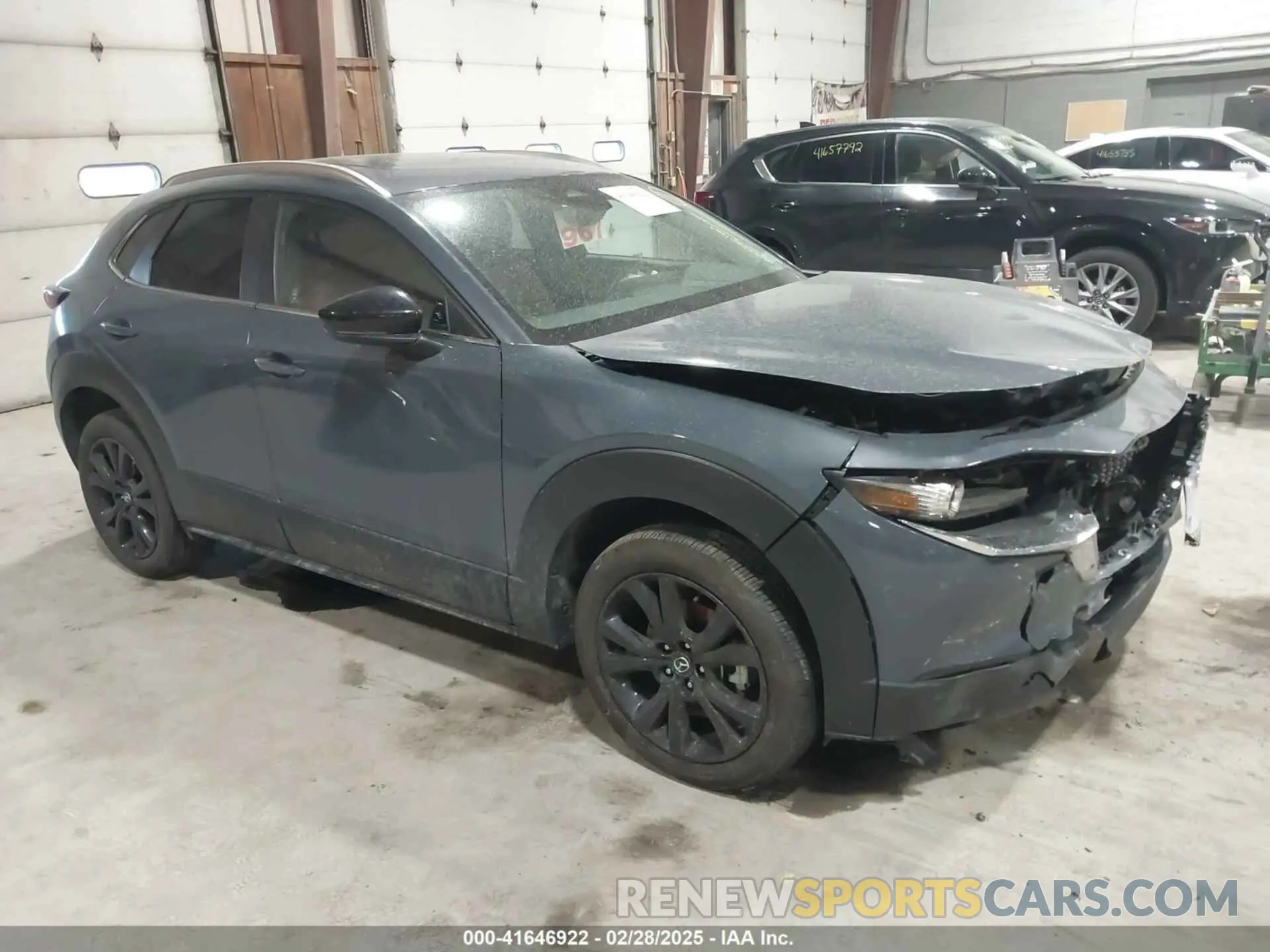 1 Photograph of a damaged car 3MVDMBCM3SM755433 MAZDA CX-30 2025