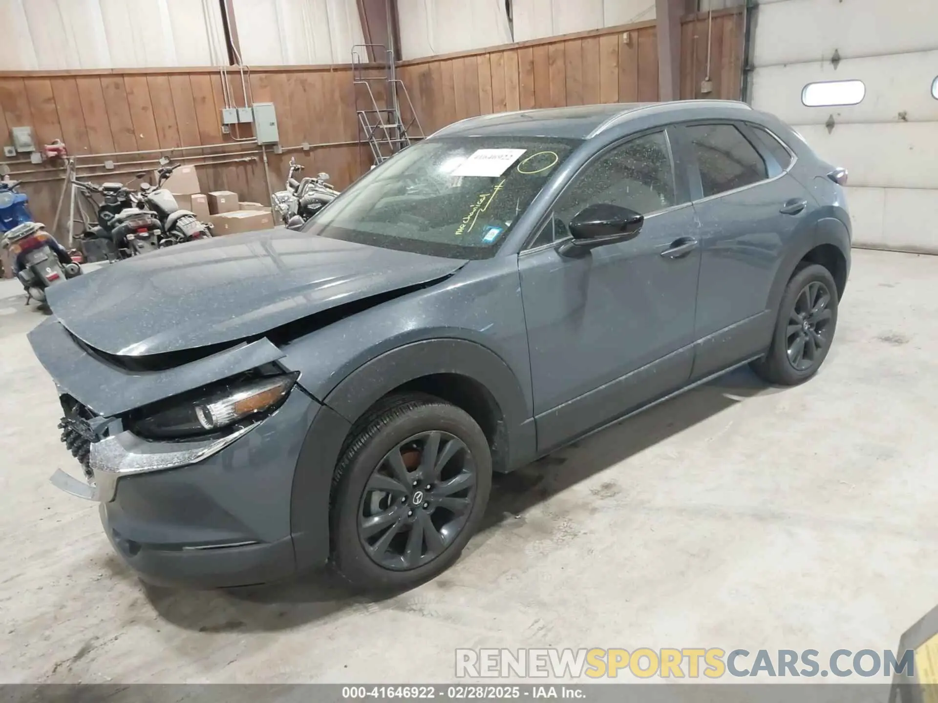 2 Photograph of a damaged car 3MVDMBCM3SM755433 MAZDA CX-30 2025