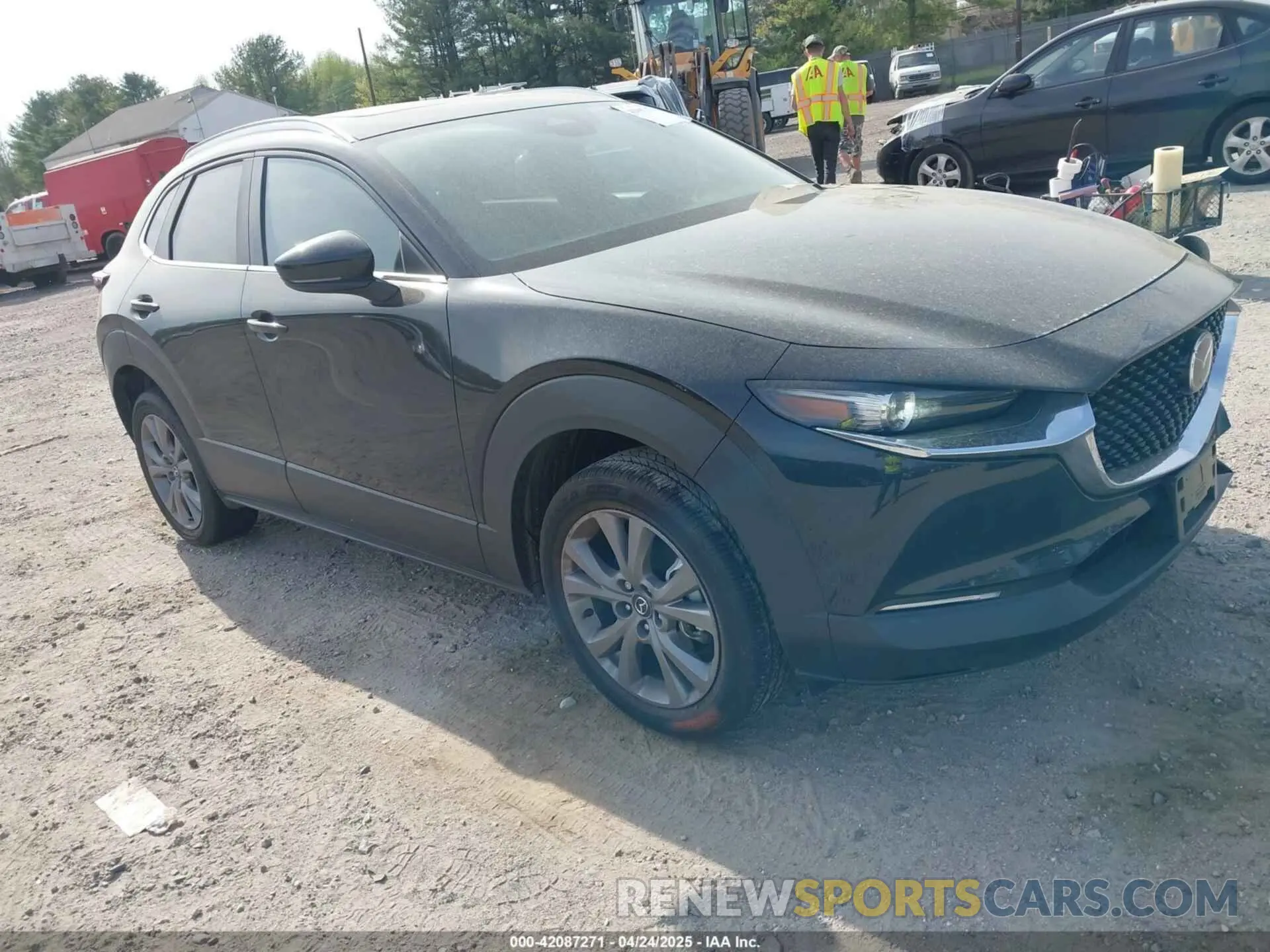1 Photograph of a damaged car 3MVDMBCM3SM807790 MAZDA CX-30 2025