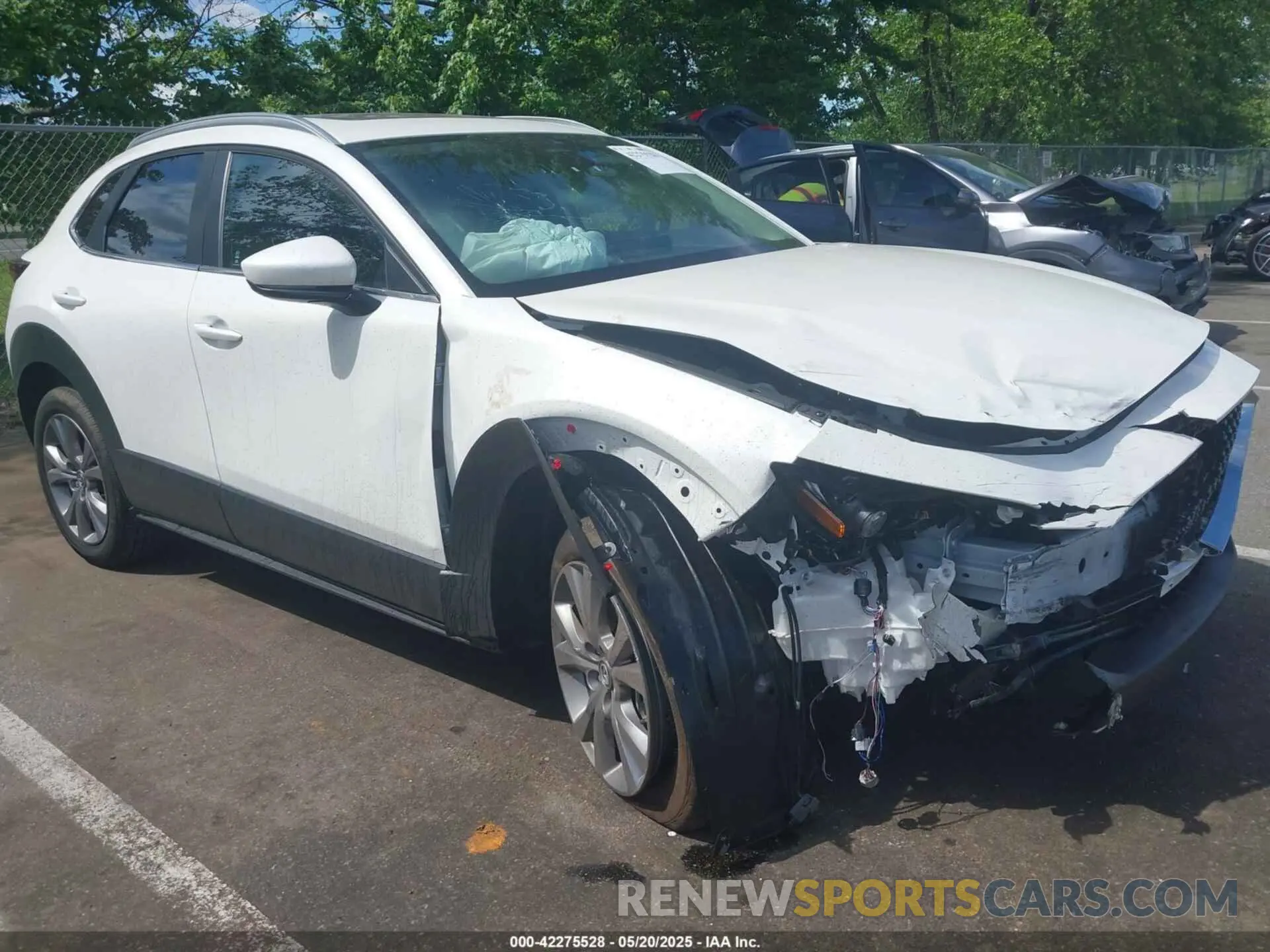 1 Photograph of a damaged car 3MVDMBCM6SM781993 MAZDA CX-30 2025