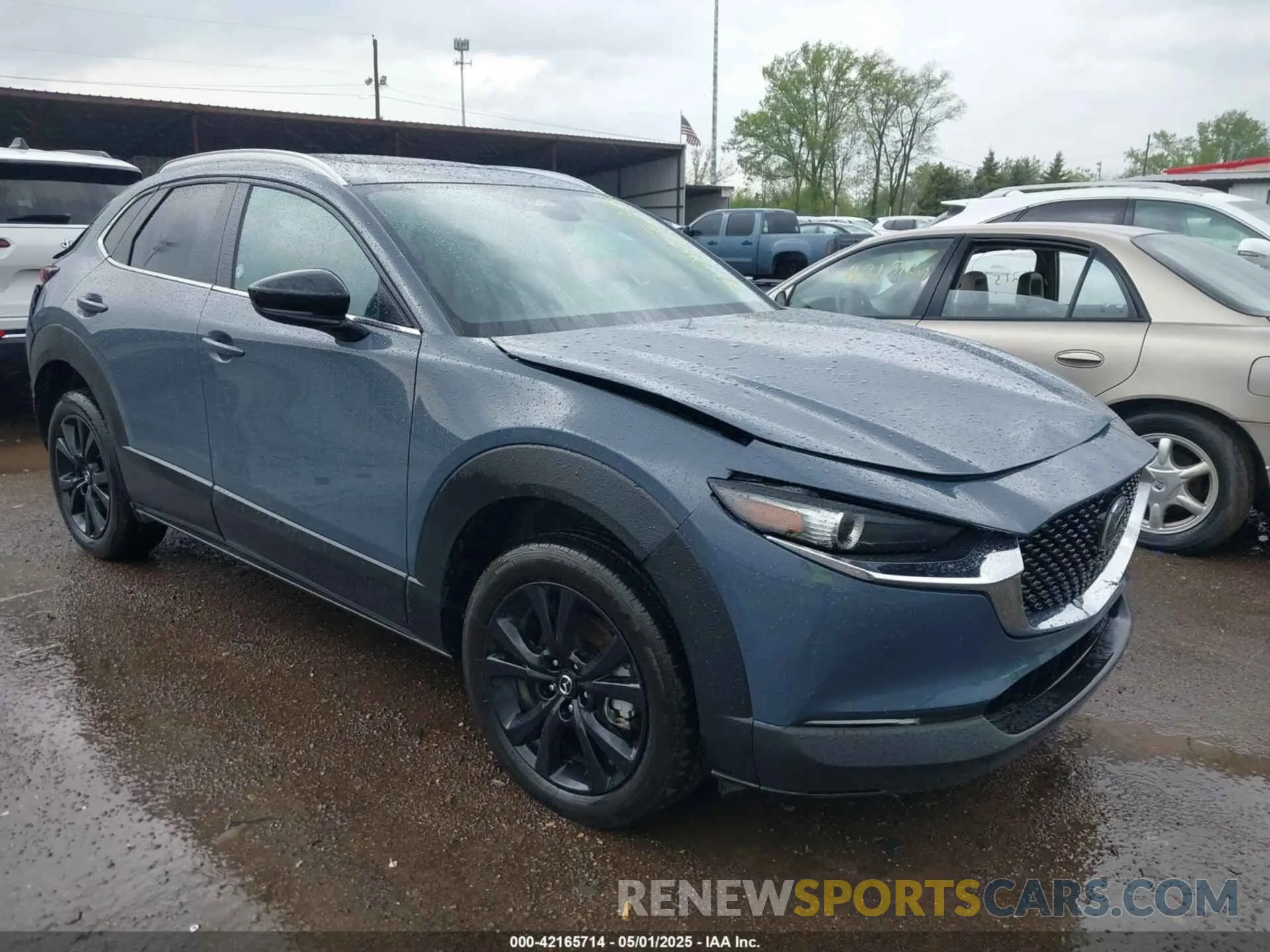 1 Photograph of a damaged car 3MVDMBCM6SM813356 MAZDA CX-30 2025