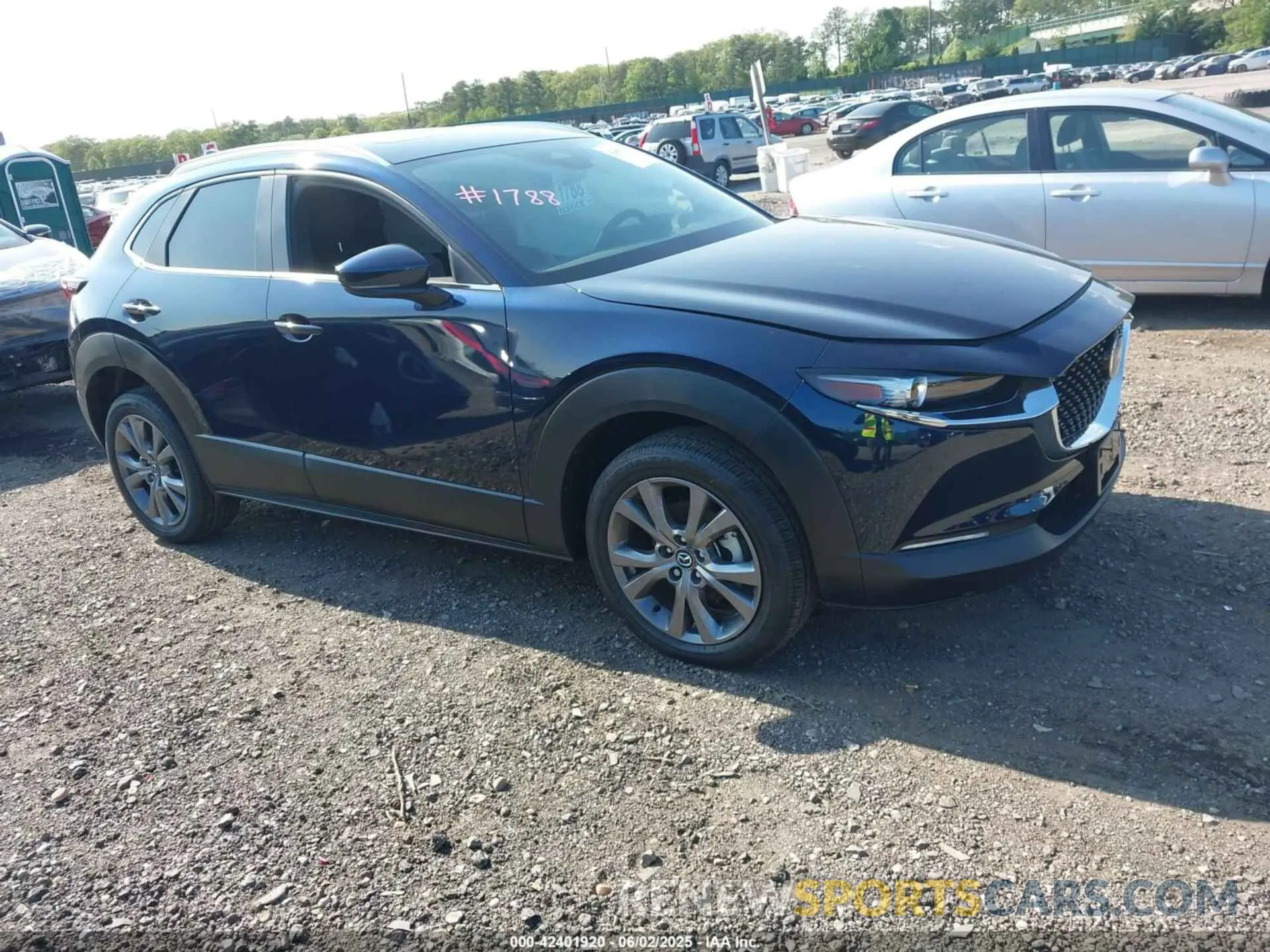 1 Photograph of a damaged car 3MVDMBCM7SM760876 MAZDA CX-30 2025