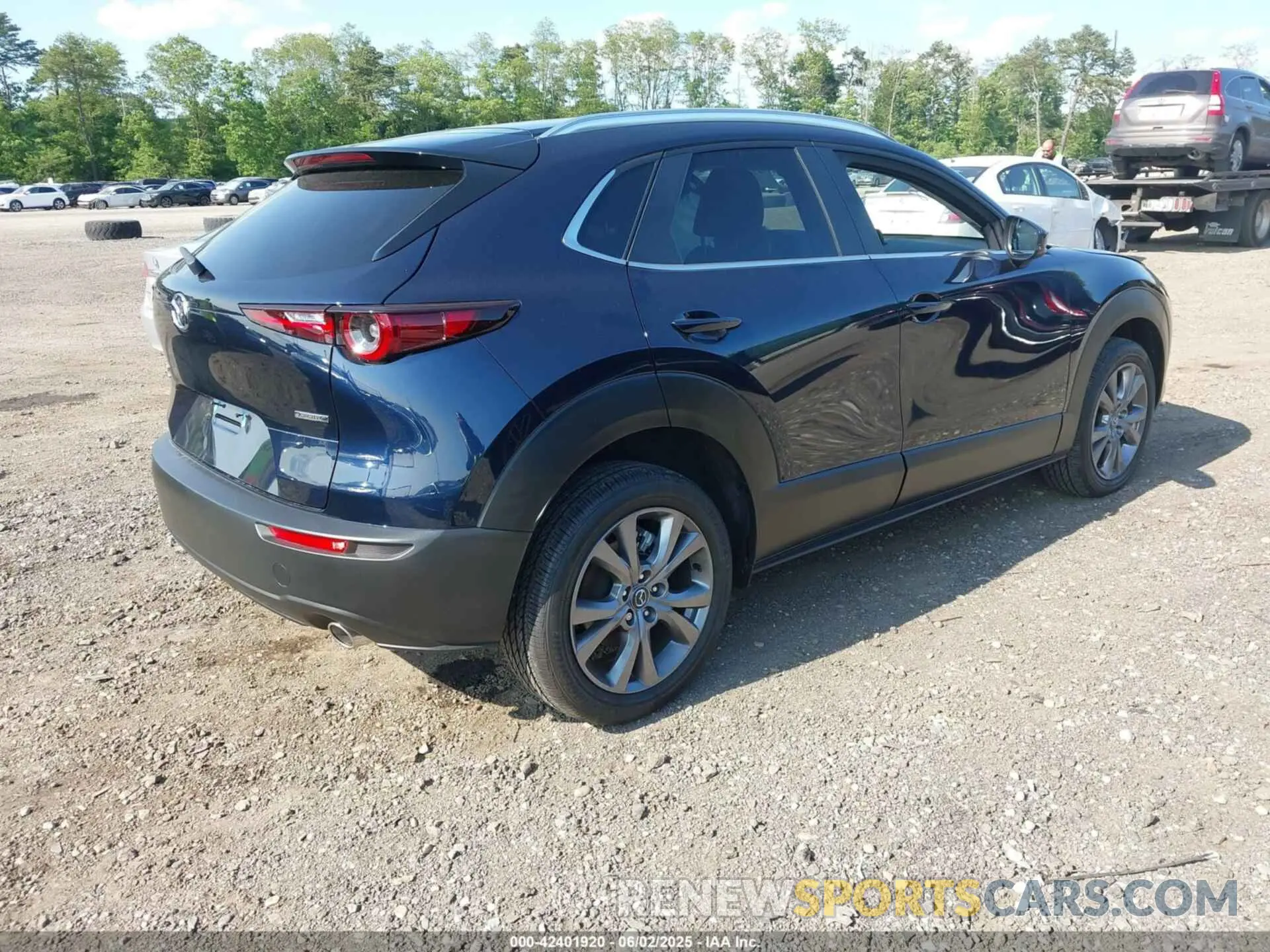 4 Photograph of a damaged car 3MVDMBCM7SM760876 MAZDA CX-30 2025