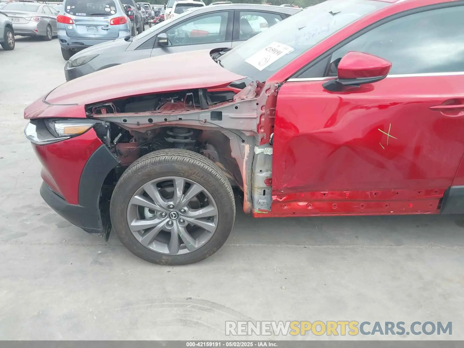 6 Photograph of a damaged car 3MVDMBCM8SM793580 MAZDA CX-30 2025