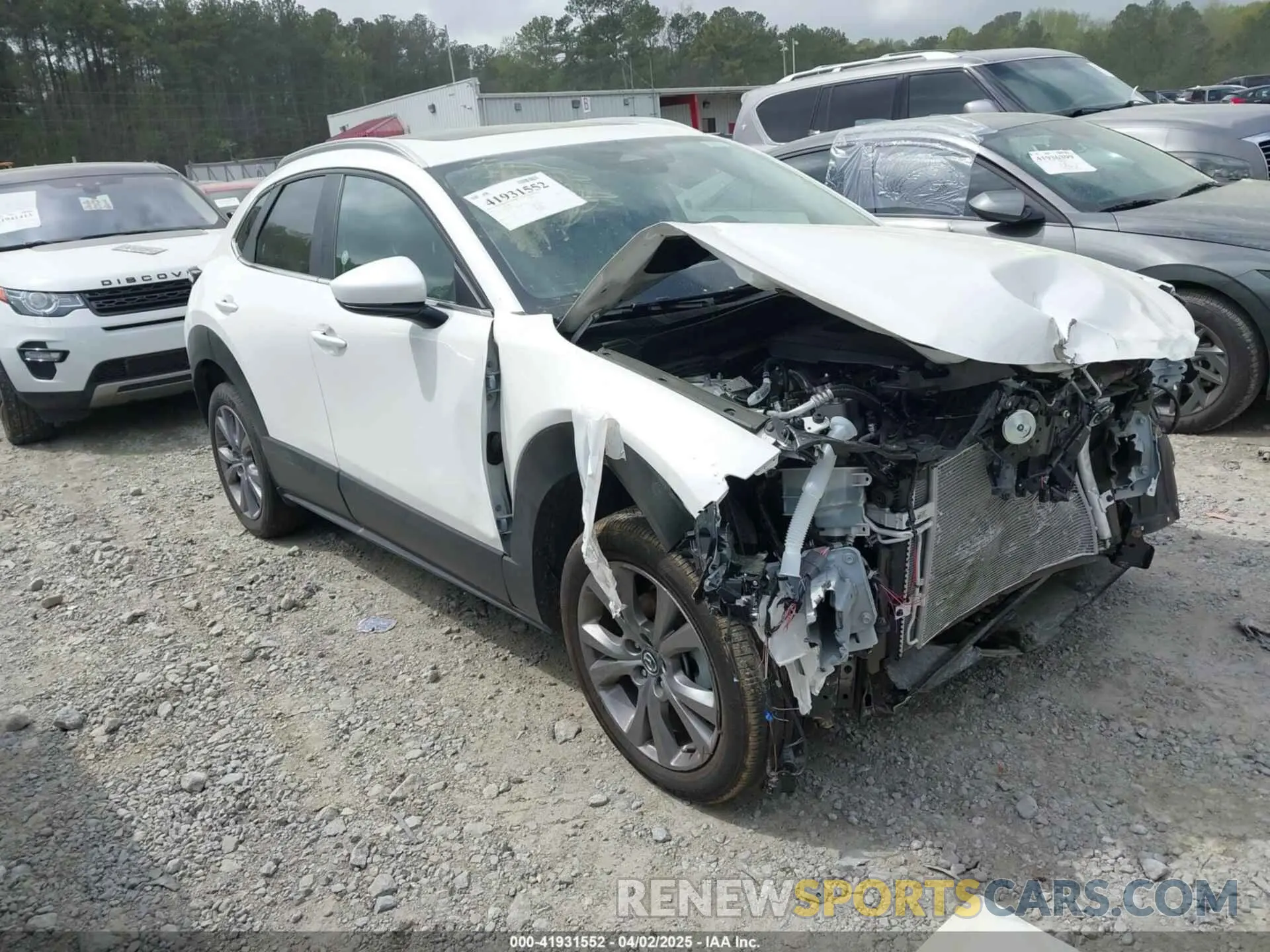 1 Photograph of a damaged car 3MVDMBCMXSM776179 MAZDA CX-30 2025