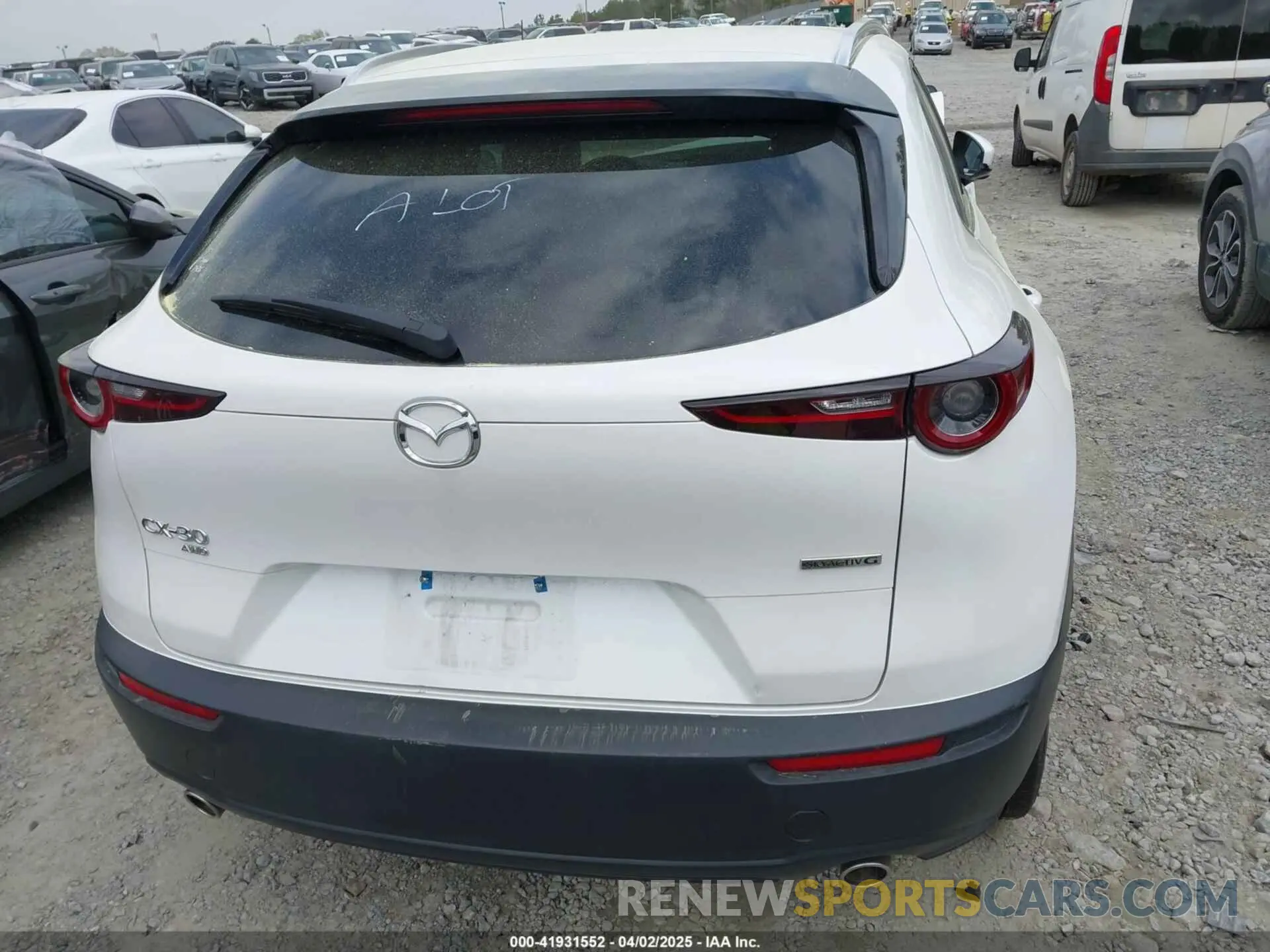 16 Photograph of a damaged car 3MVDMBCMXSM776179 MAZDA CX-30 2025