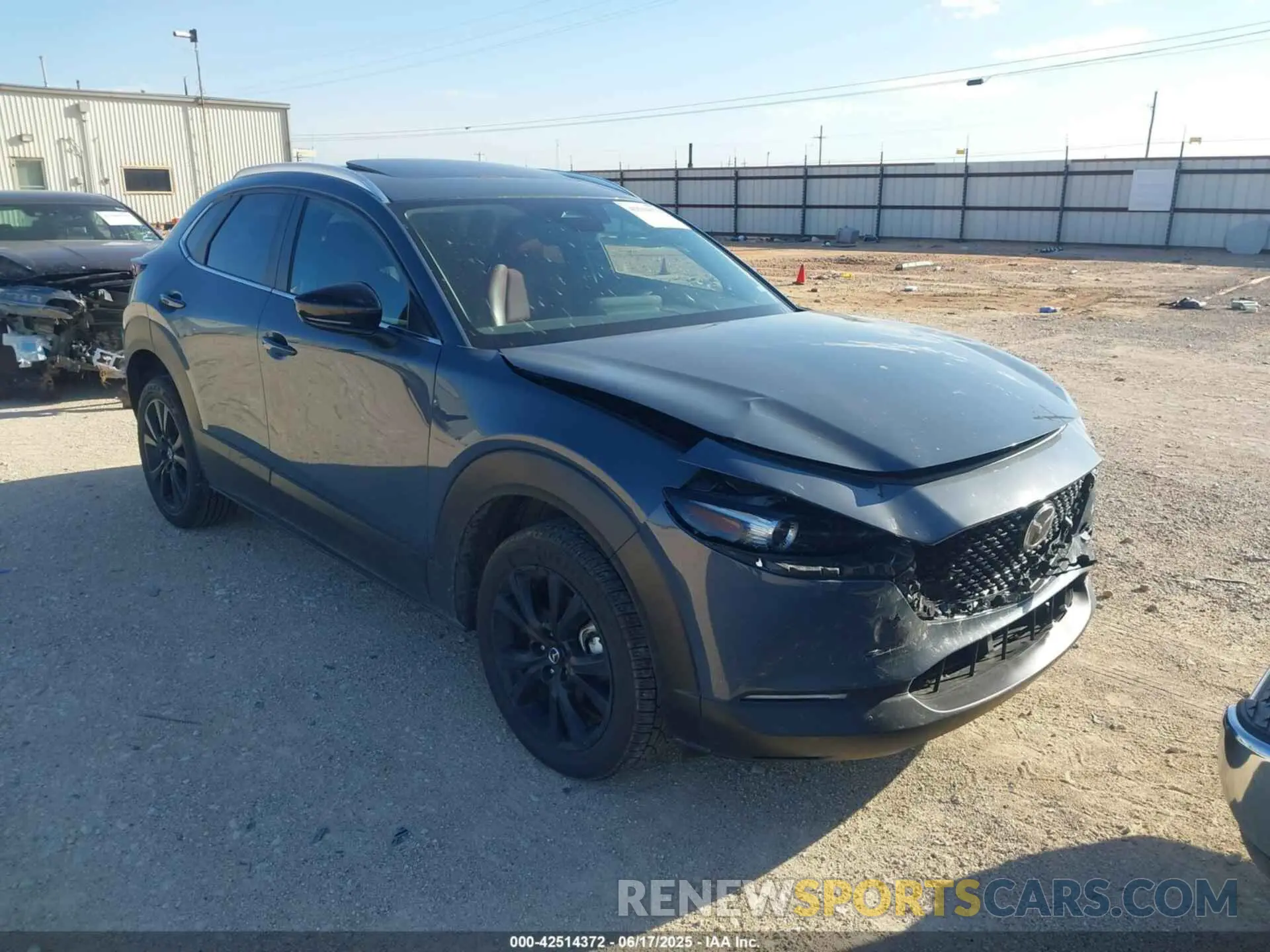 1 Photograph of a damaged car 3MVDMBCMXSM790941 MAZDA CX-30 2025