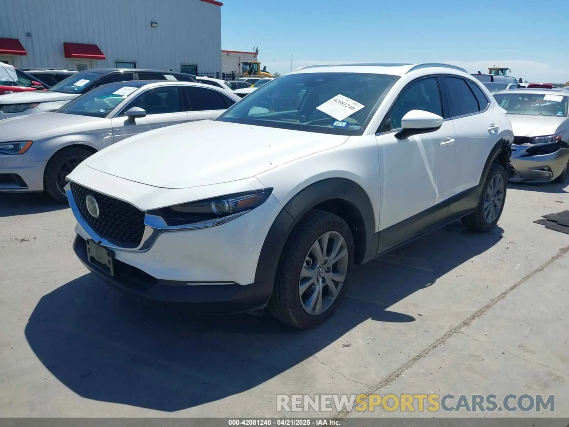 2 Photograph of a damaged car 3MVDMBDM9SM788547 MAZDA CX-30 2025