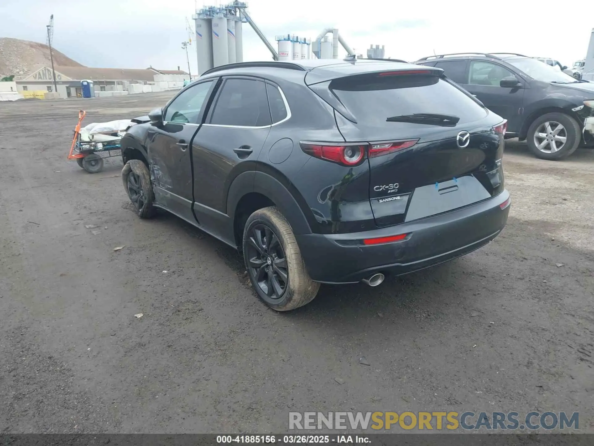 3 Photograph of a damaged car 3MVDMBEY7SM756553 MAZDA CX-30 2025