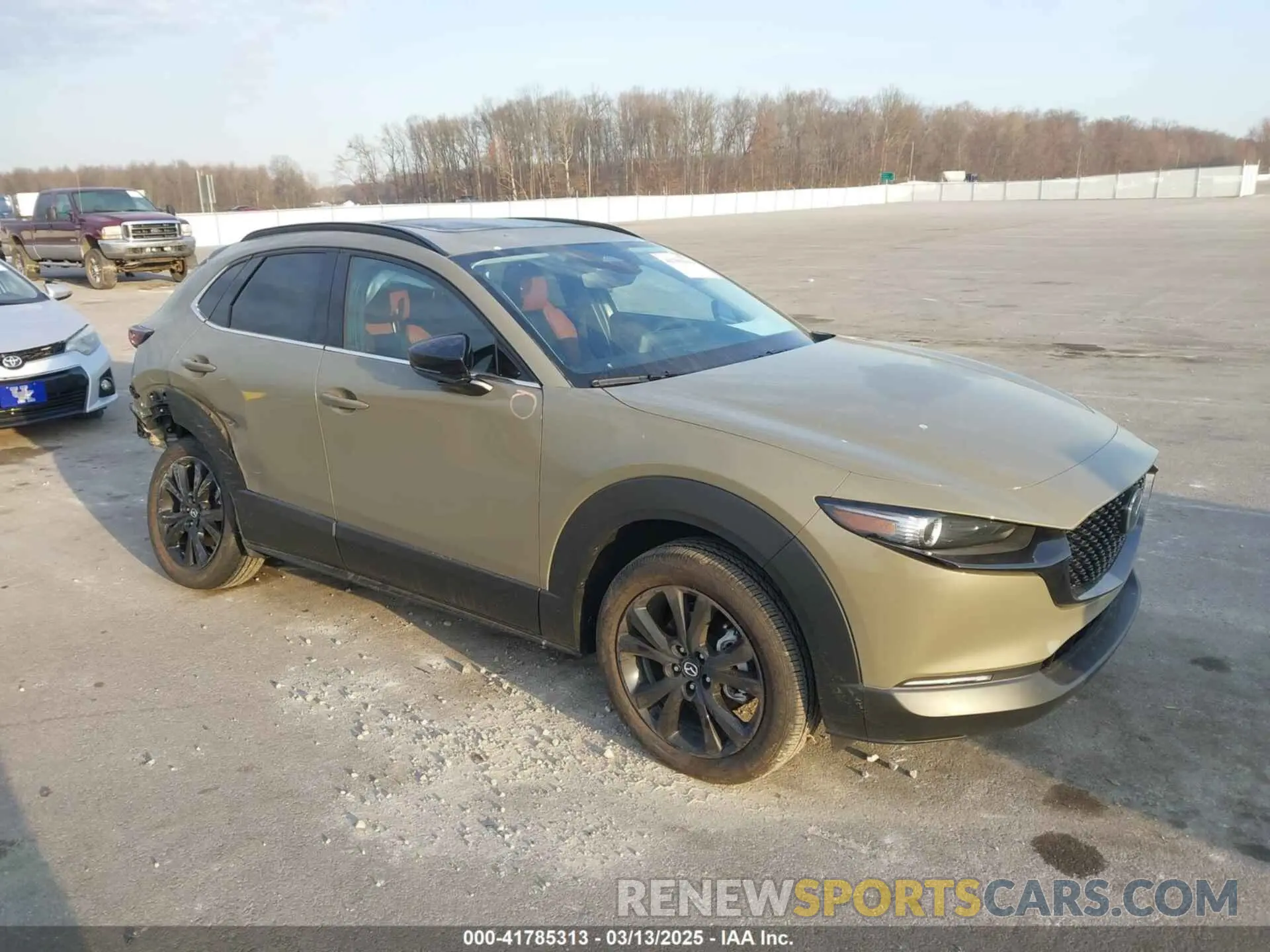 1 Photograph of a damaged car 3MVDMBXY5SM788253 MAZDA CX-30 2025