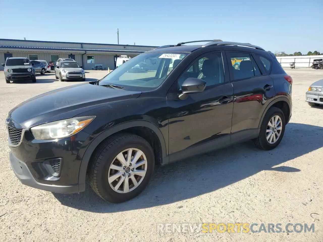 1 Photograph of a damaged car JM3KE2BE3E0333323 MAZDA CX-5 2014