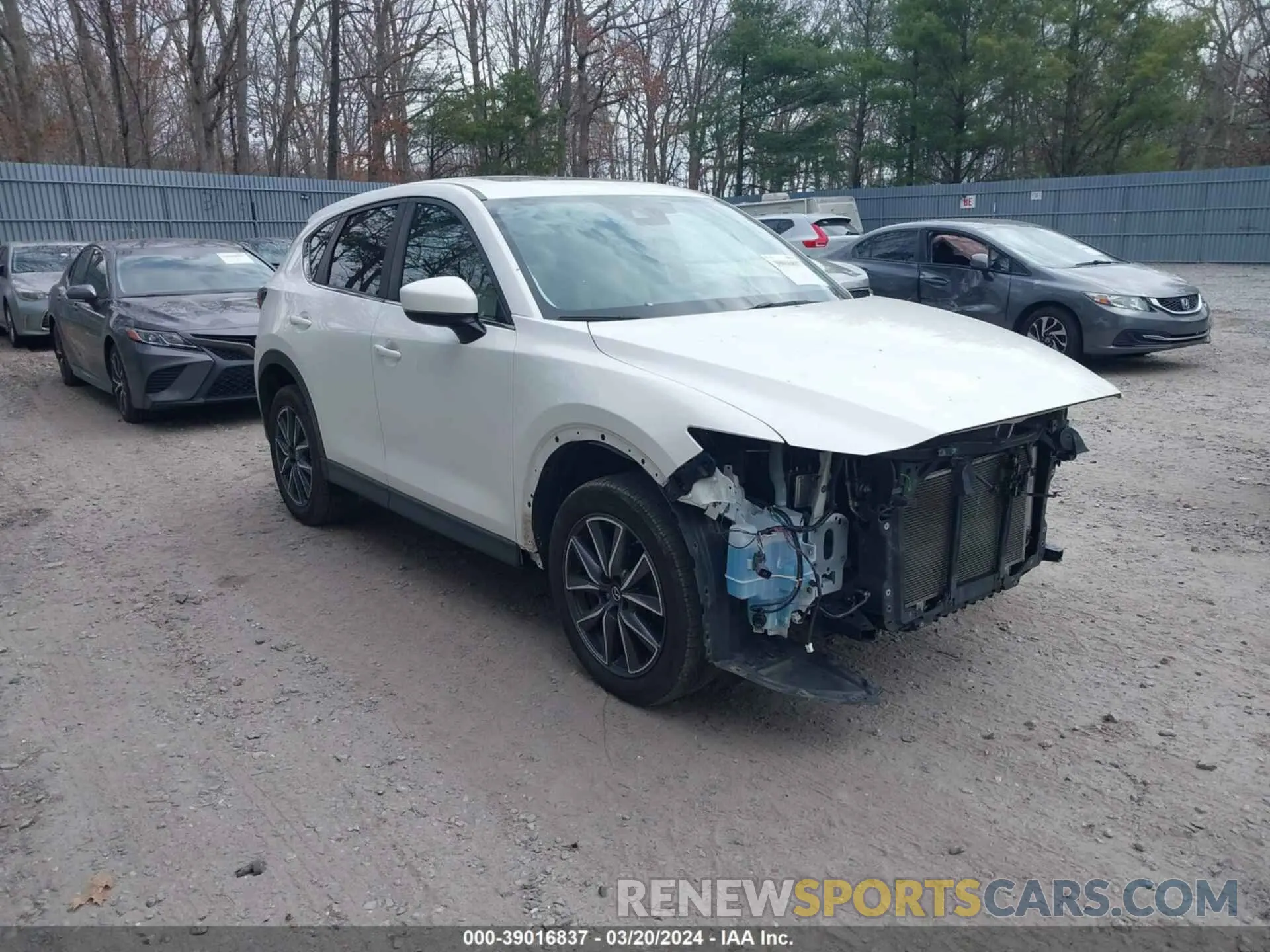 1 Photograph of a damaged car JM3KFBCM5J0331523 MAZDA CX-5 2018