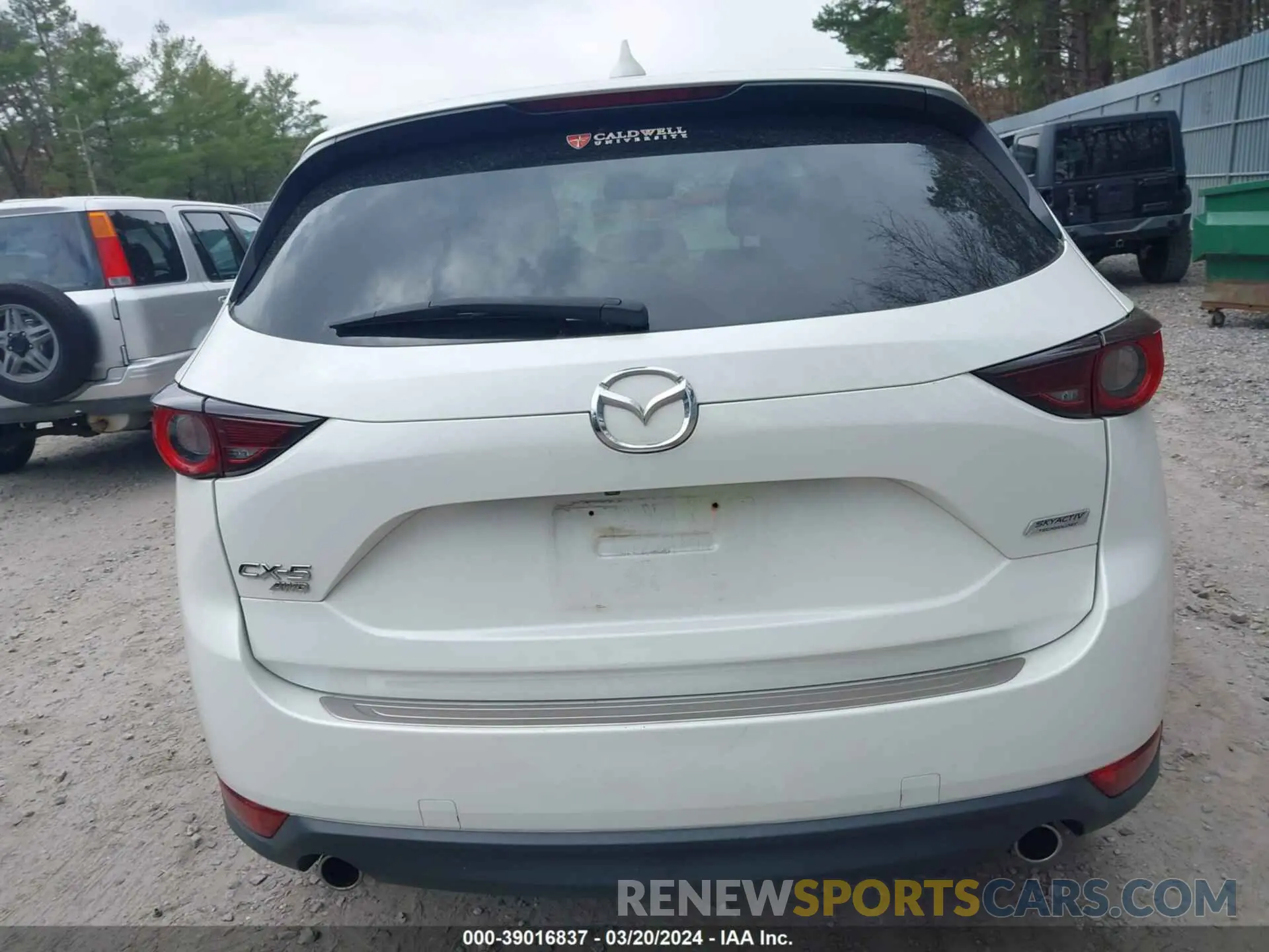 16 Photograph of a damaged car JM3KFBCM5J0331523 MAZDA CX-5 2018