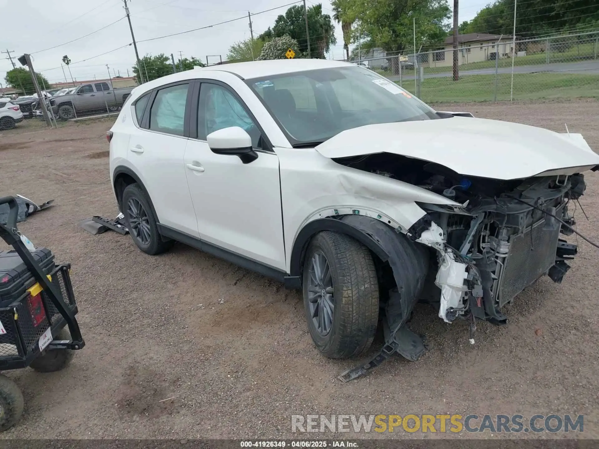 1 Photograph of a damaged car JM3KFAB73K0600013 MAZDA CX-5 2019
