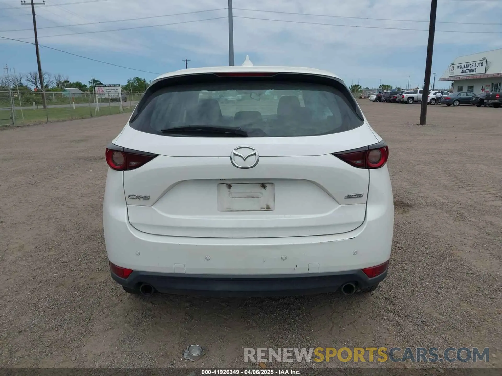 17 Photograph of a damaged car JM3KFAB73K0600013 MAZDA CX-5 2019