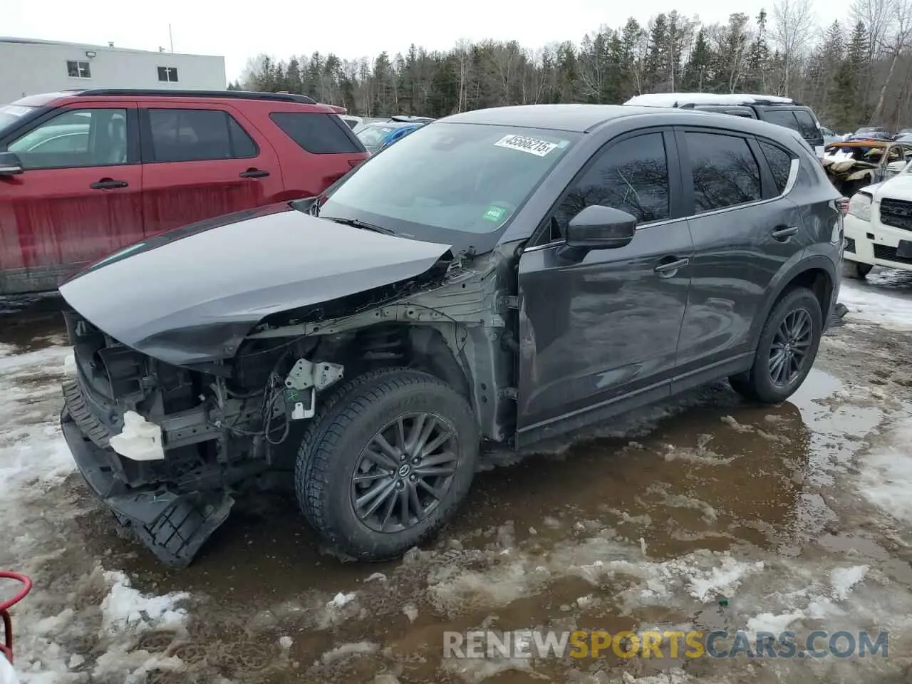 1 Photograph of a damaged car JM3KFABL6K0539592 MAZDA CX-5 2019