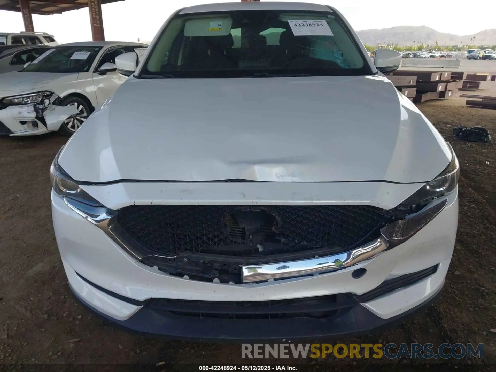 6 Photograph of a damaged car JM3KFABM0K0642144 MAZDA CX-5 2019