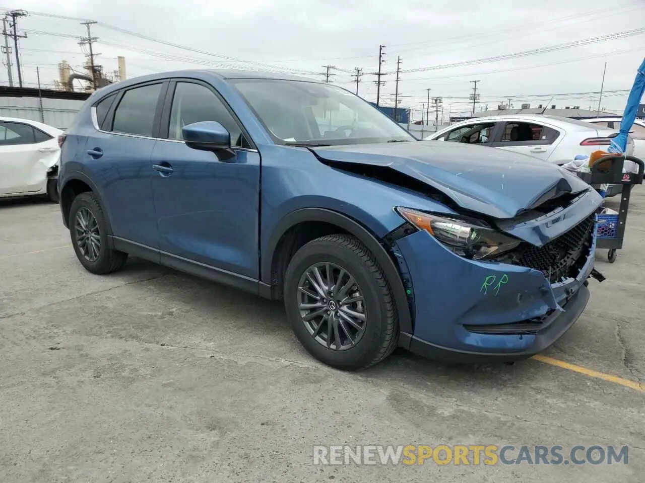 4 Photograph of a damaged car JM3KFABM0K0664239 MAZDA CX-5 2019