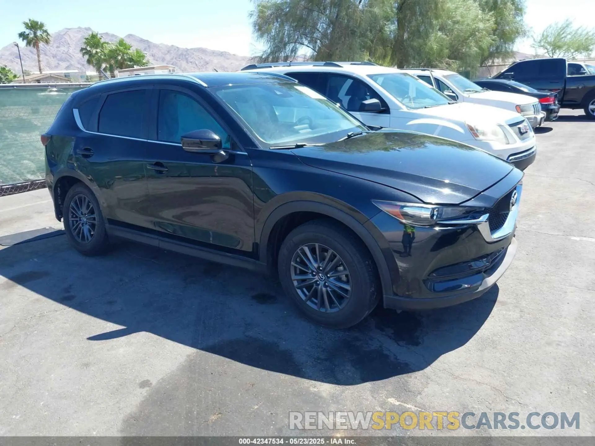 1 Photograph of a damaged car JM3KFABM1K0673273 MAZDA CX-5 2019
