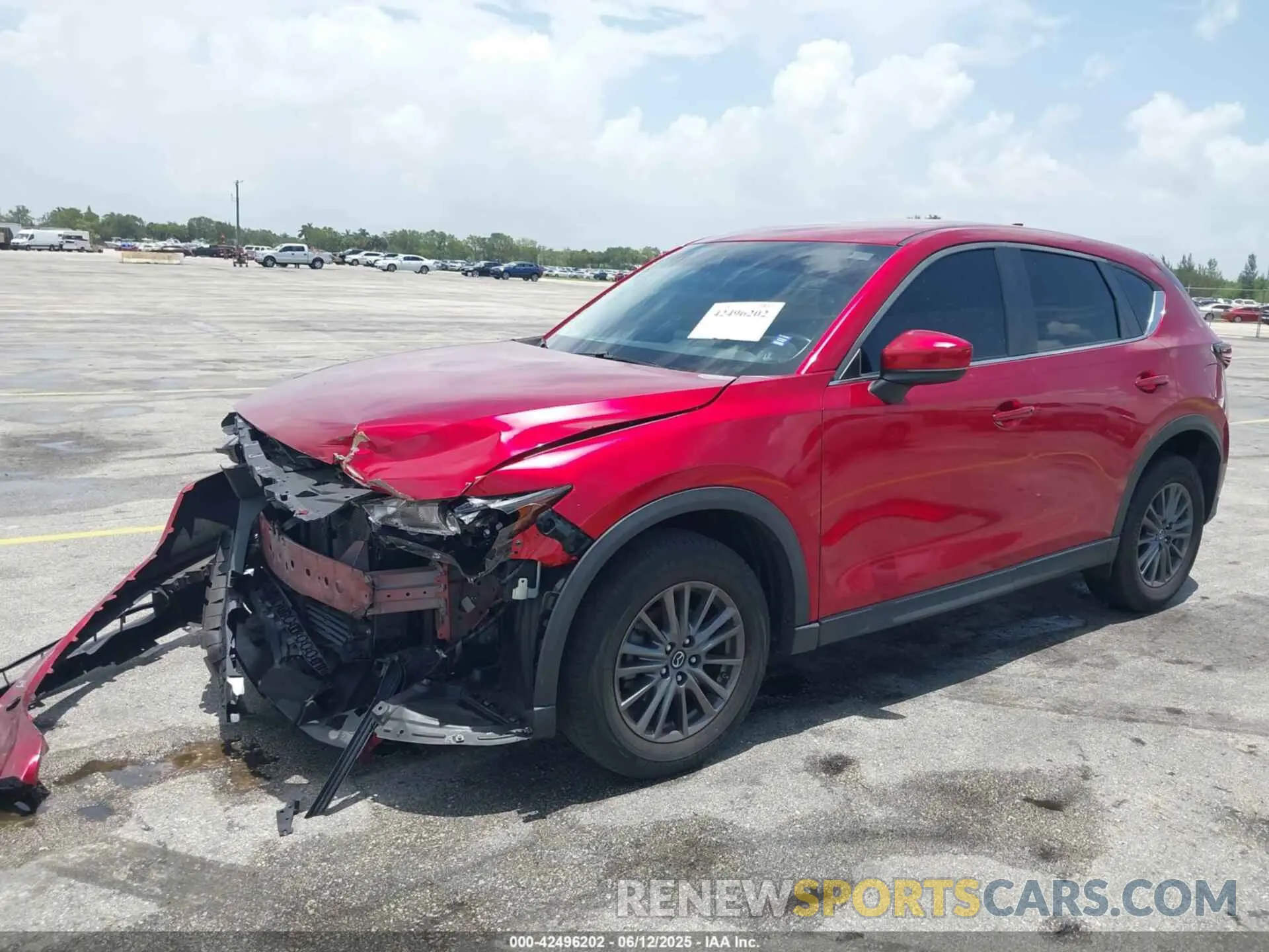 2 Photograph of a damaged car JM3KFABM1K1502131 MAZDA CX-5 2019