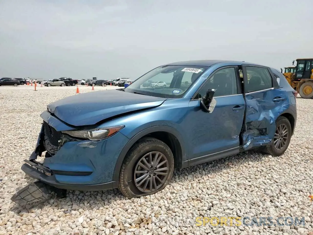 1 Photograph of a damaged car JM3KFABM1K1578254 MAZDA CX-5 2019