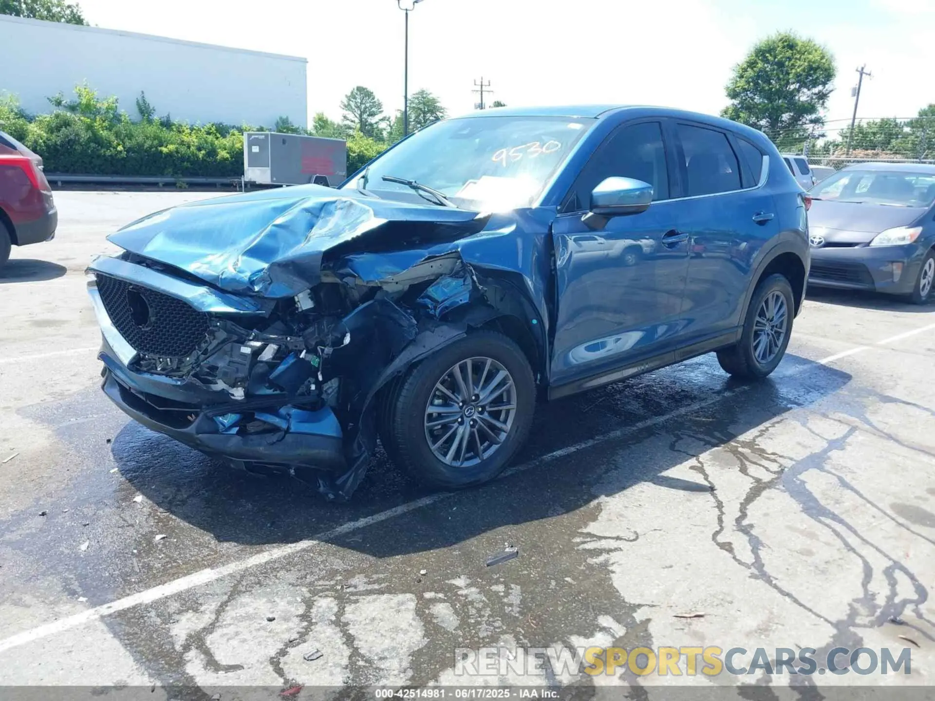 2 Photograph of a damaged car JM3KFABM1K1699530 MAZDA CX-5 2019