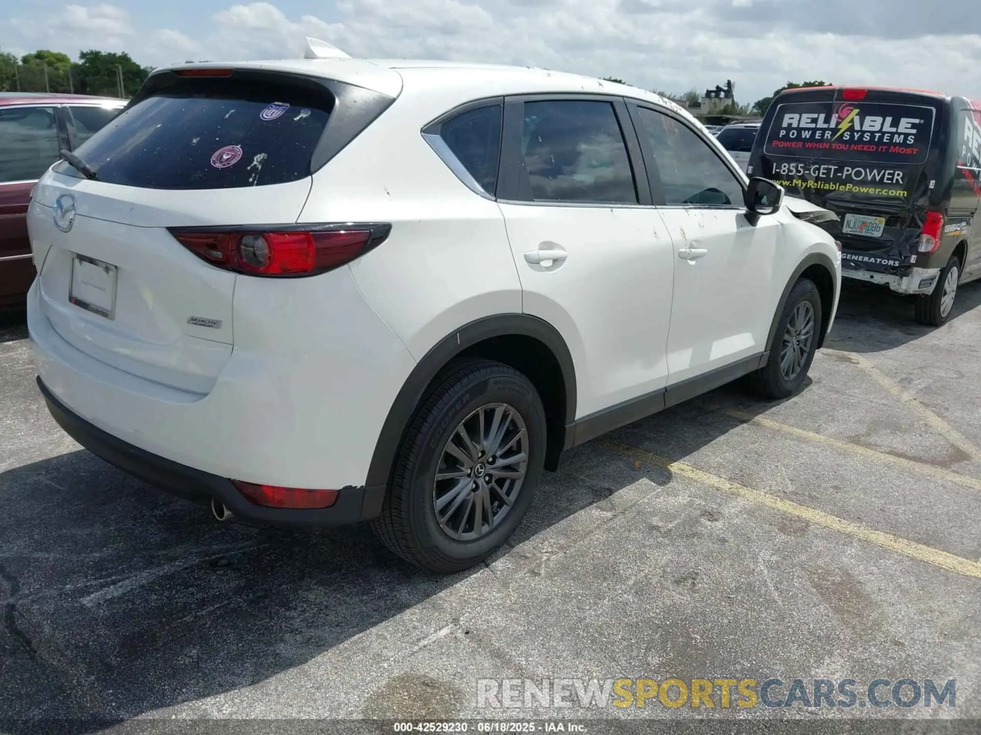 4 Photograph of a damaged car JM3KFABM3K0532947 MAZDA CX-5 2019