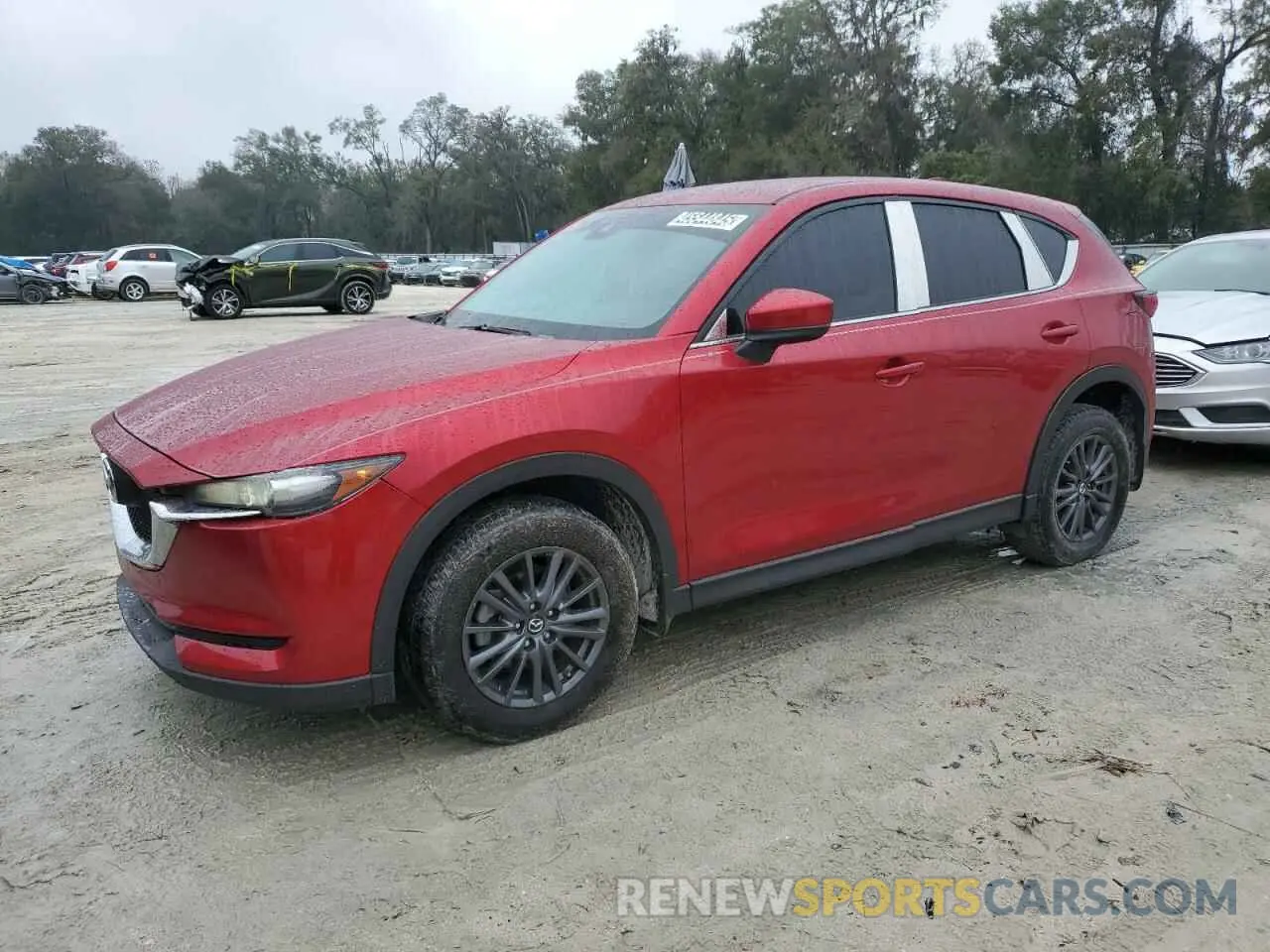 1 Photograph of a damaged car JM3KFABM3K0684811 MAZDA CX-5 2019