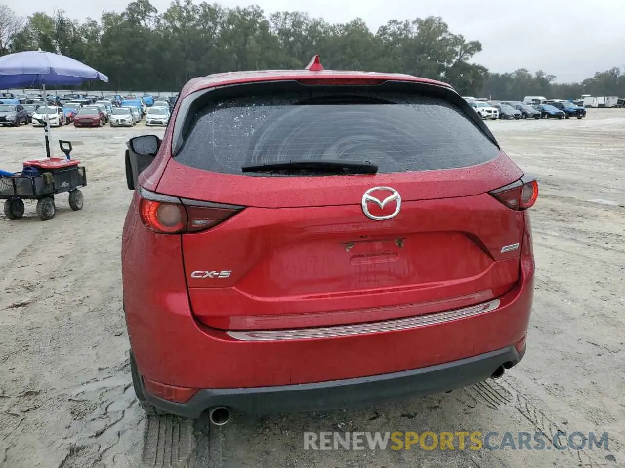 6 Photograph of a damaged car JM3KFABM3K0684811 MAZDA CX-5 2019