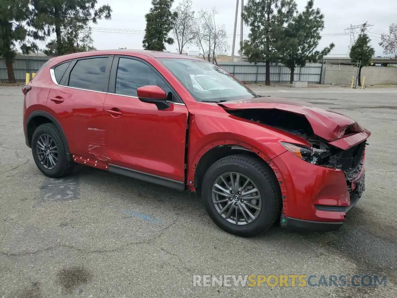 4 Photograph of a damaged car JM3KFABM3K1643007 MAZDA CX-5 2019