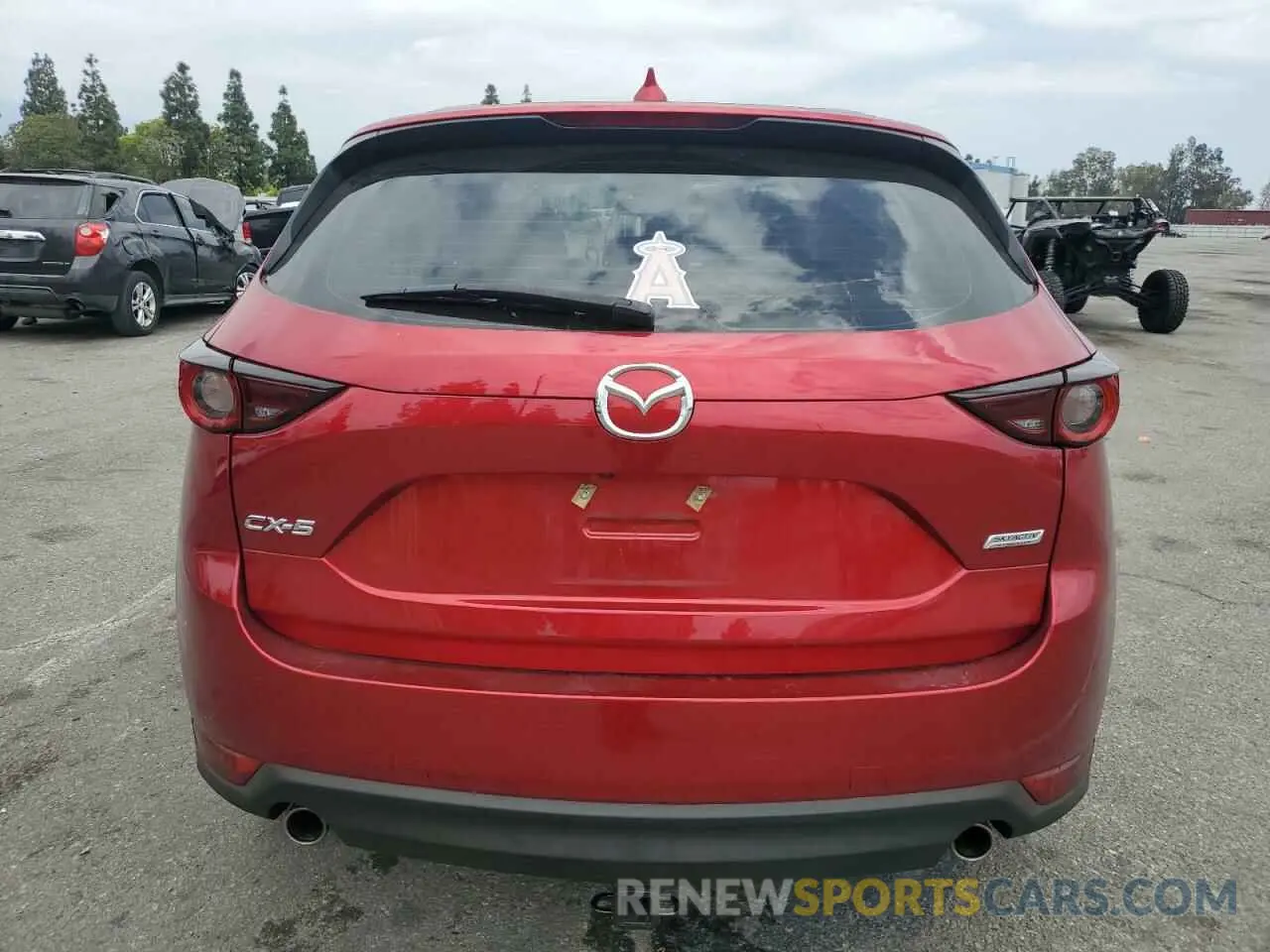 6 Photograph of a damaged car JM3KFABM3K1643007 MAZDA CX-5 2019