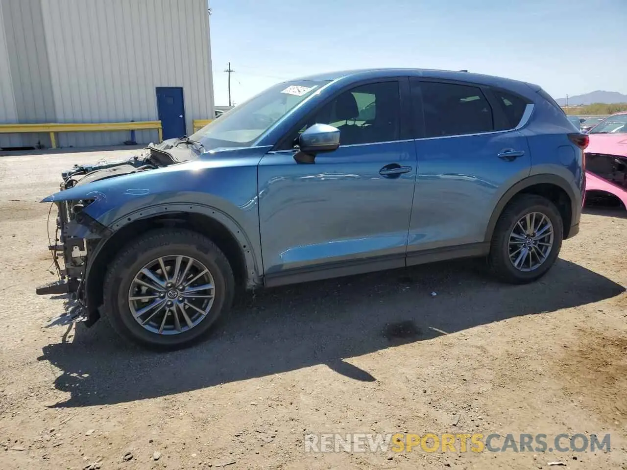 1 Photograph of a damaged car JM3KFABM4K0644480 MAZDA CX-5 2019