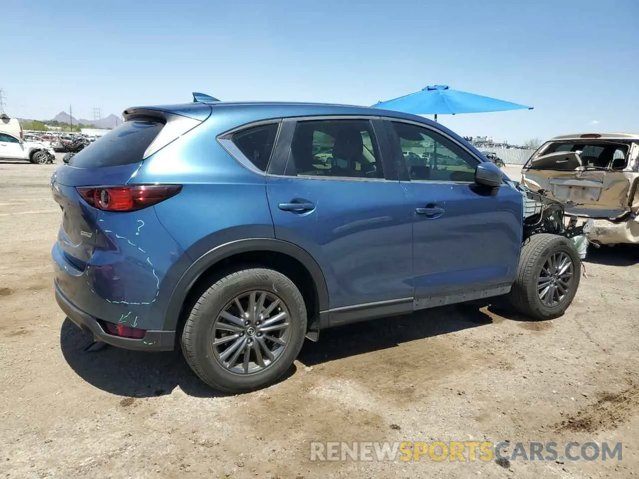 3 Photograph of a damaged car JM3KFABM4K0644480 MAZDA CX-5 2019
