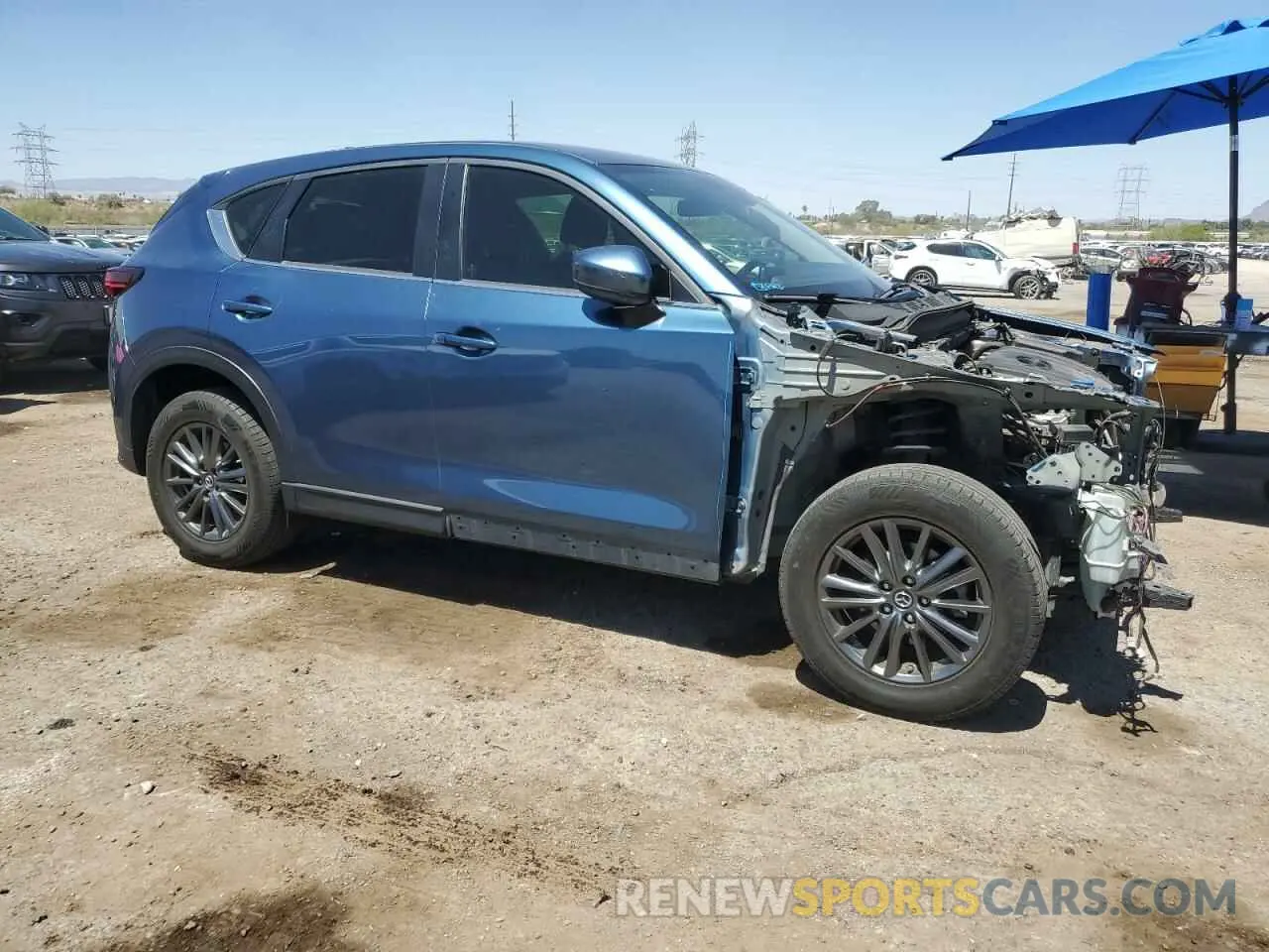4 Photograph of a damaged car JM3KFABM4K0644480 MAZDA CX-5 2019