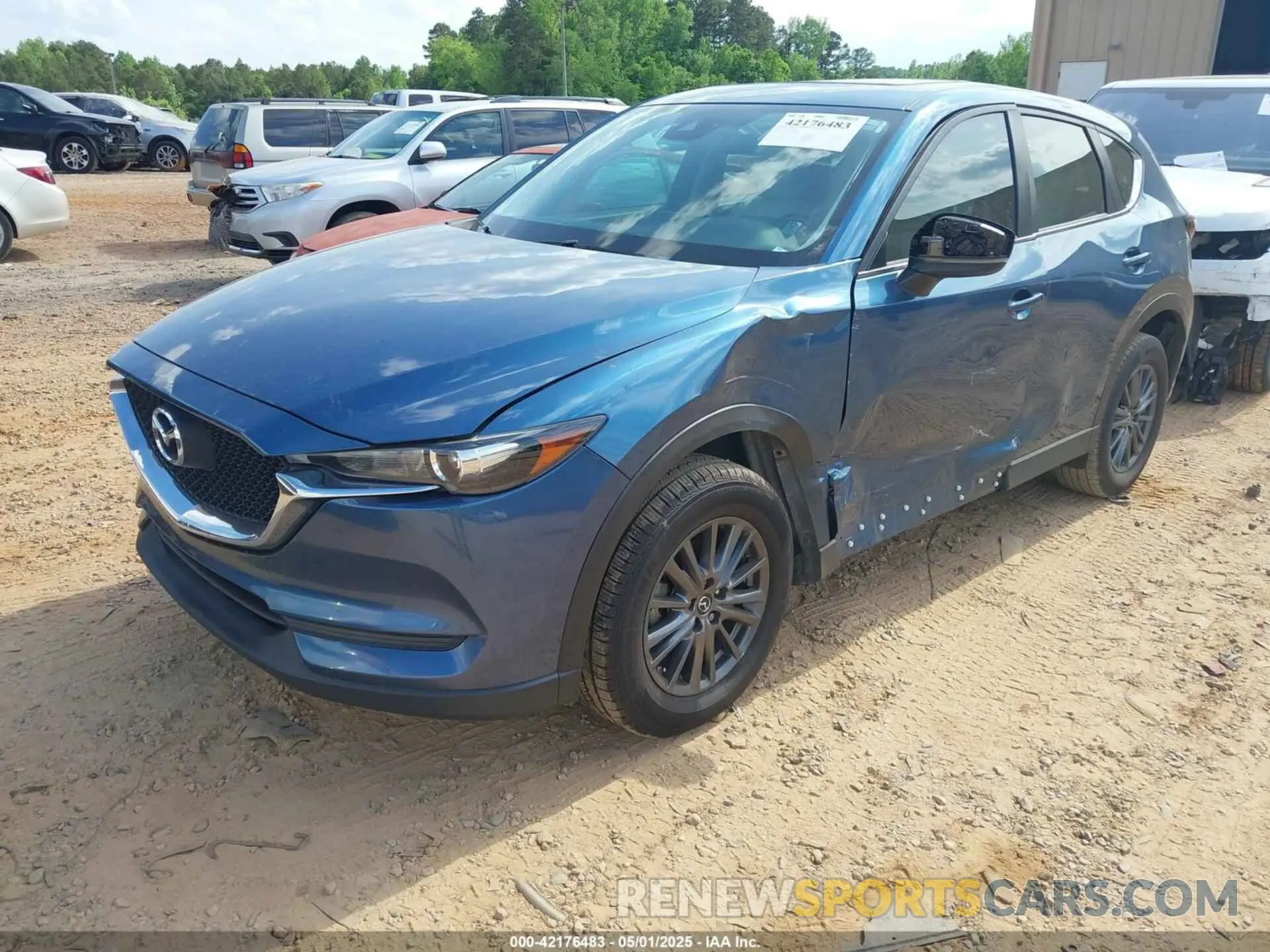 2 Photograph of a damaged car JM3KFABM4K0651803 MAZDA CX-5 2019