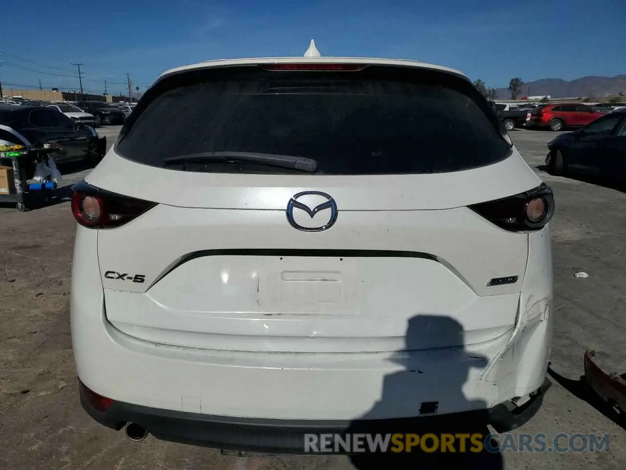 6 Photograph of a damaged car JM3KFABM4K1509932 MAZDA CX-5 2019
