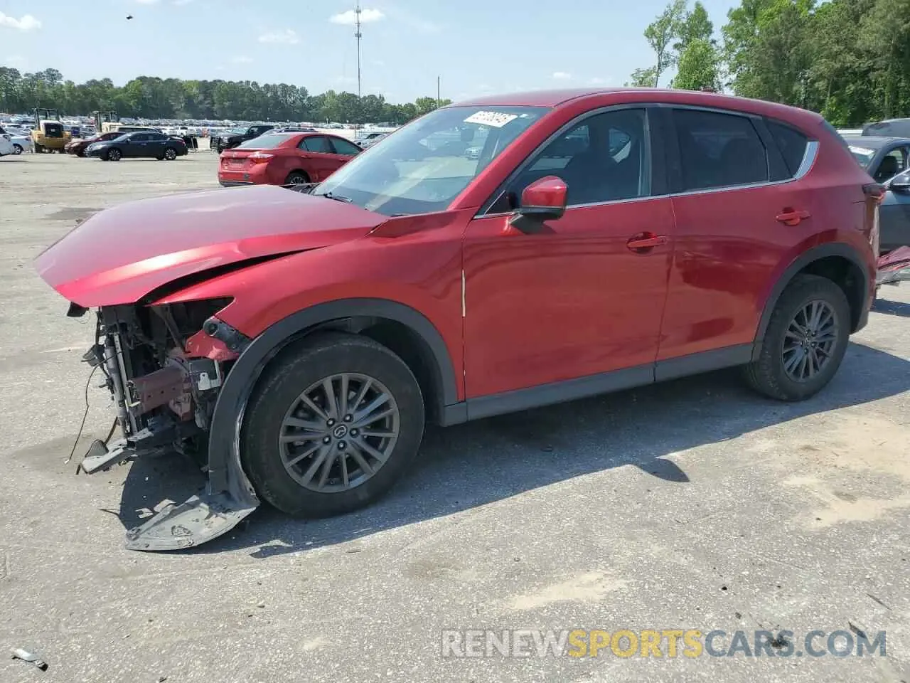 1 Photograph of a damaged car JM3KFABM4K1534975 MAZDA CX-5 2019