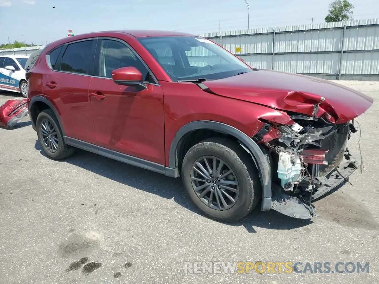4 Photograph of a damaged car JM3KFABM4K1534975 MAZDA CX-5 2019