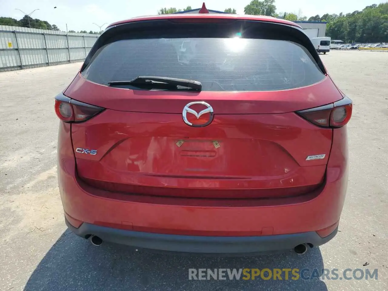 6 Photograph of a damaged car JM3KFABM4K1534975 MAZDA CX-5 2019