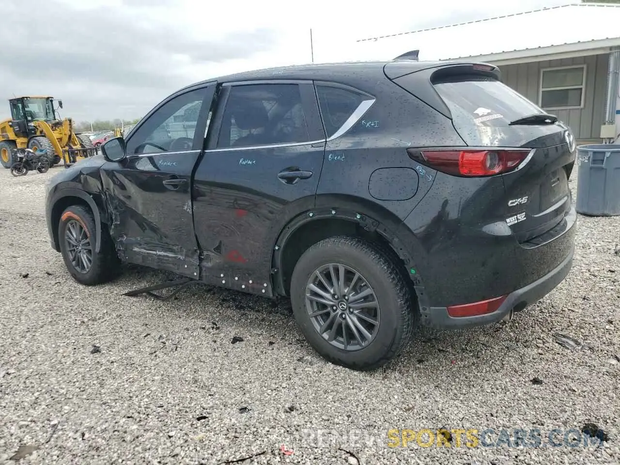 2 Photograph of a damaged car JM3KFABM5K1500964 MAZDA CX-5 2019