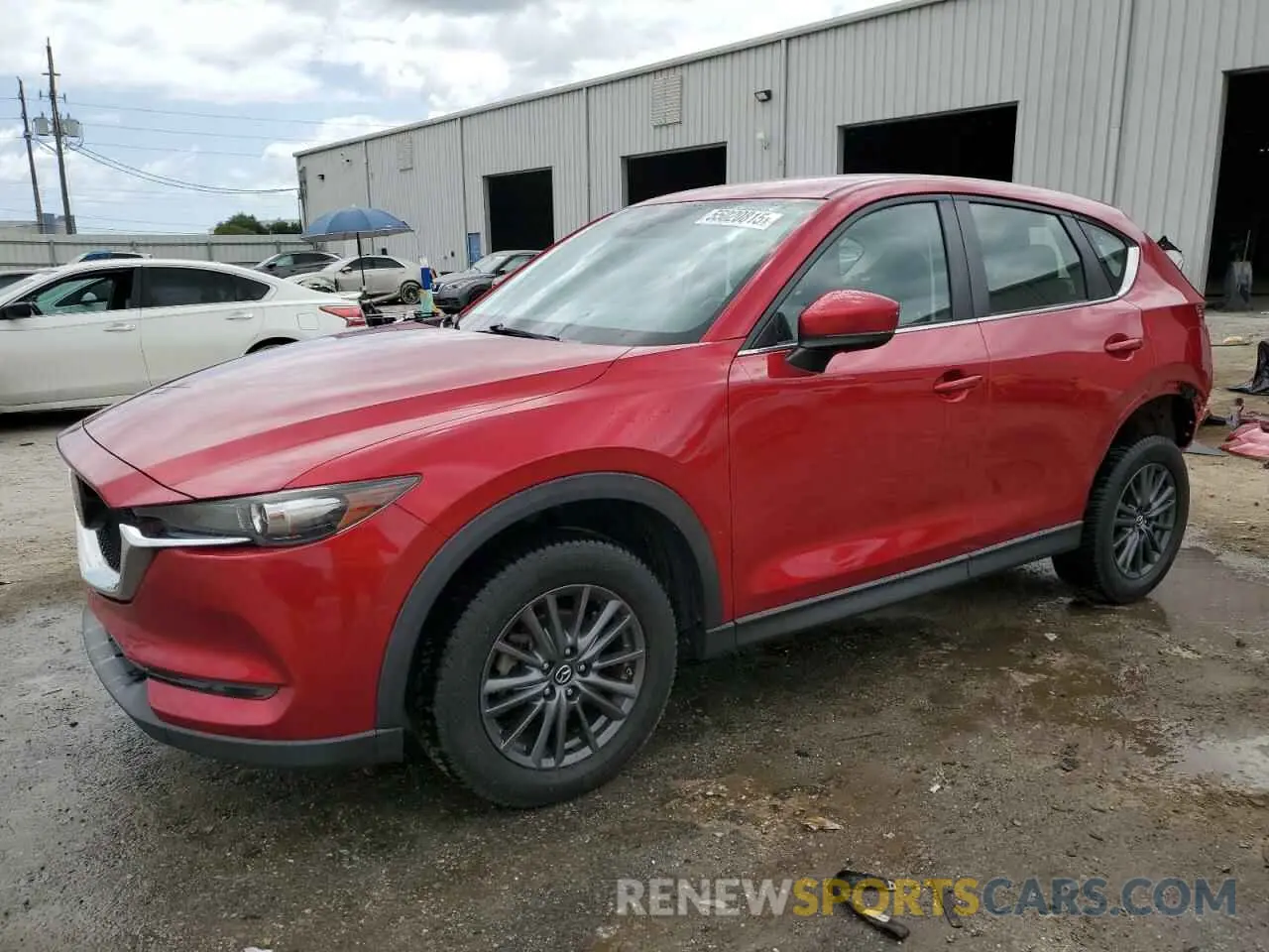 1 Photograph of a damaged car JM3KFABM5K1597891 MAZDA CX-5 2019