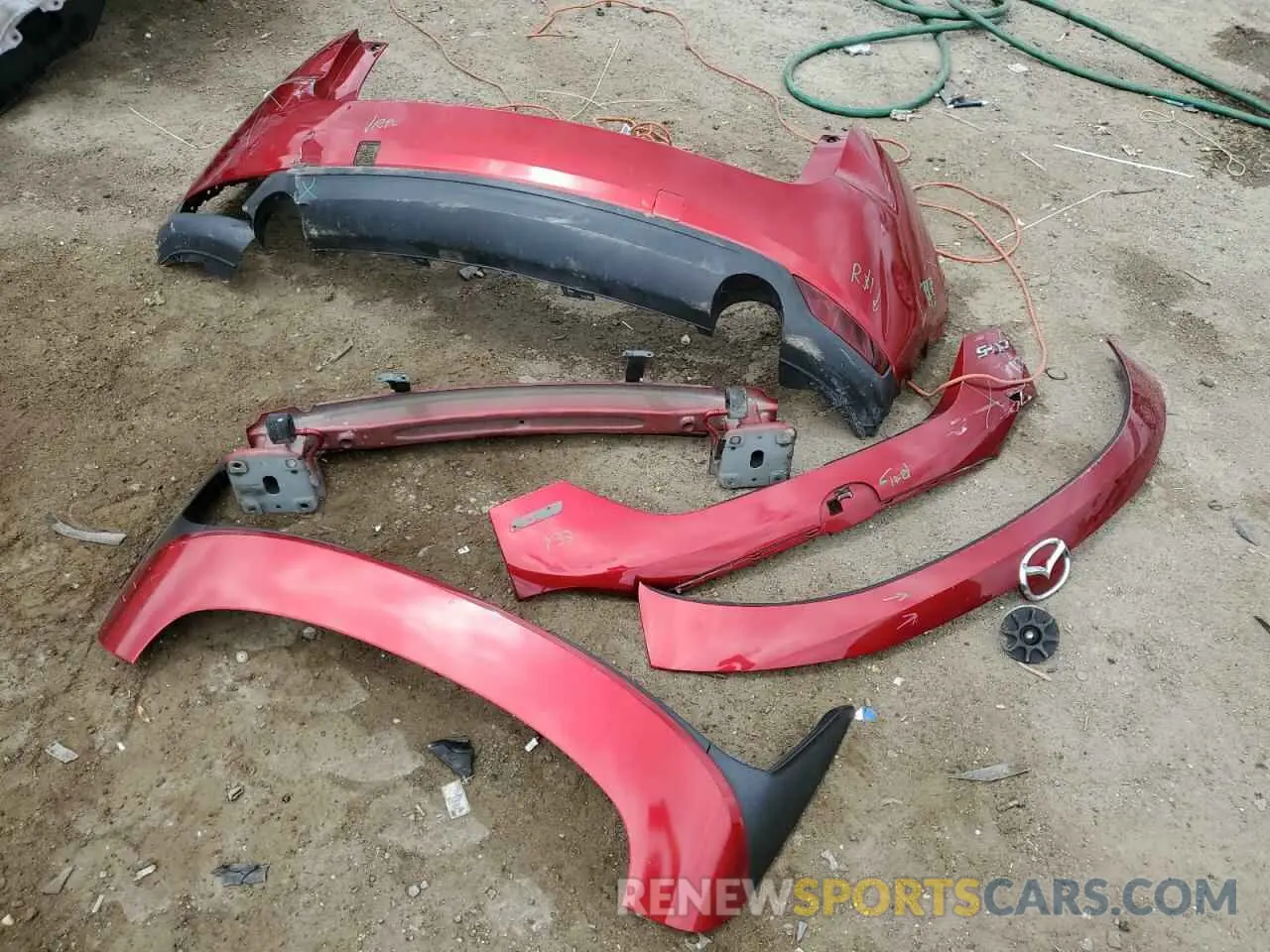 13 Photograph of a damaged car JM3KFABM5K1597891 MAZDA CX-5 2019