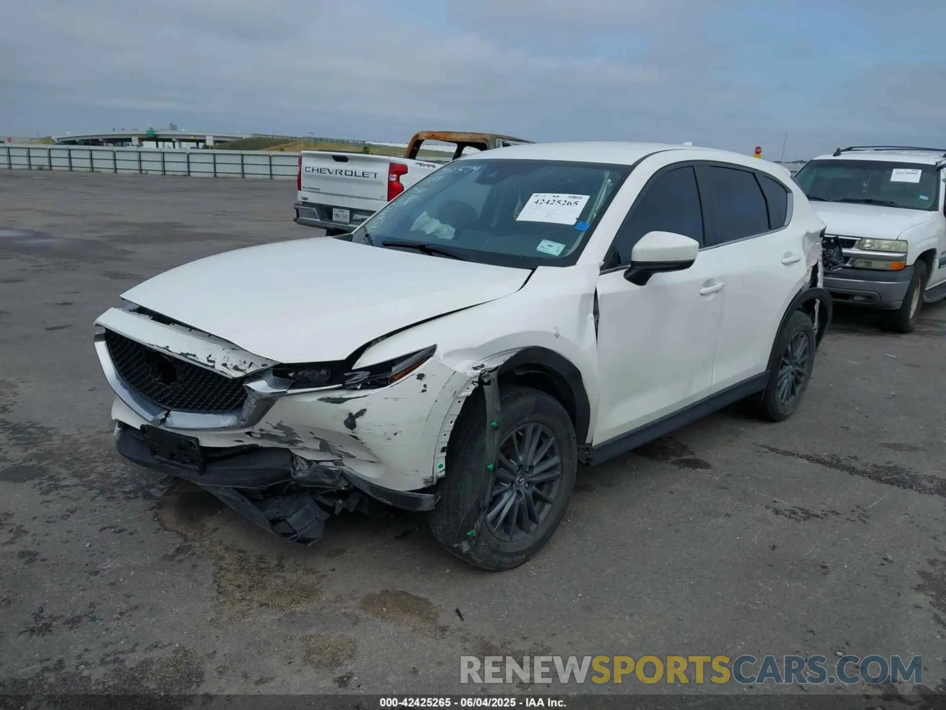 2 Photograph of a damaged car JM3KFABM6K0678744 MAZDA CX-5 2019